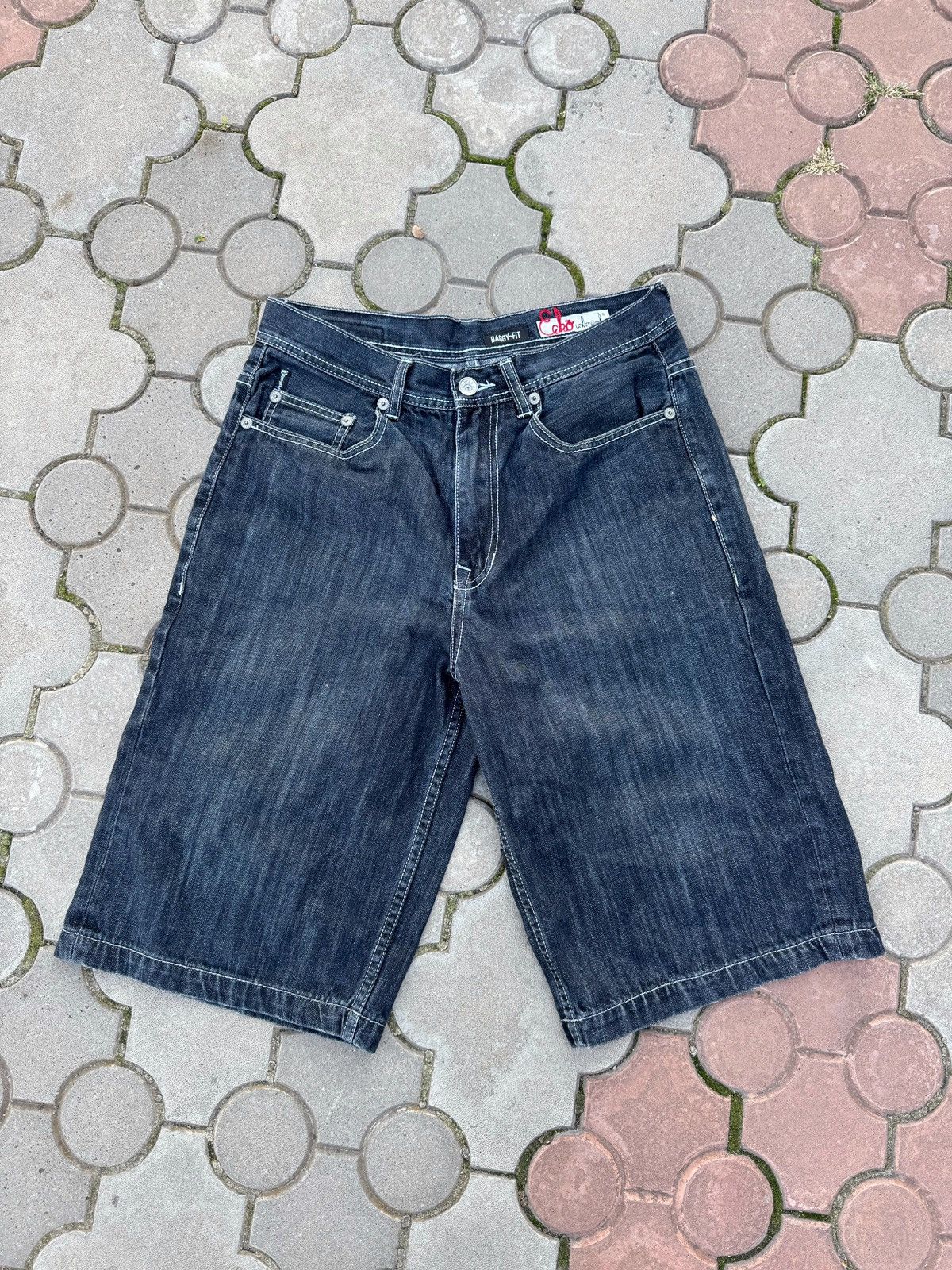 Ecko Unltd. Ecko Unlimited Baggy Y2K Denim Shorts Jorts USA Size US 32 / EU 48 - 2 Thumbnail