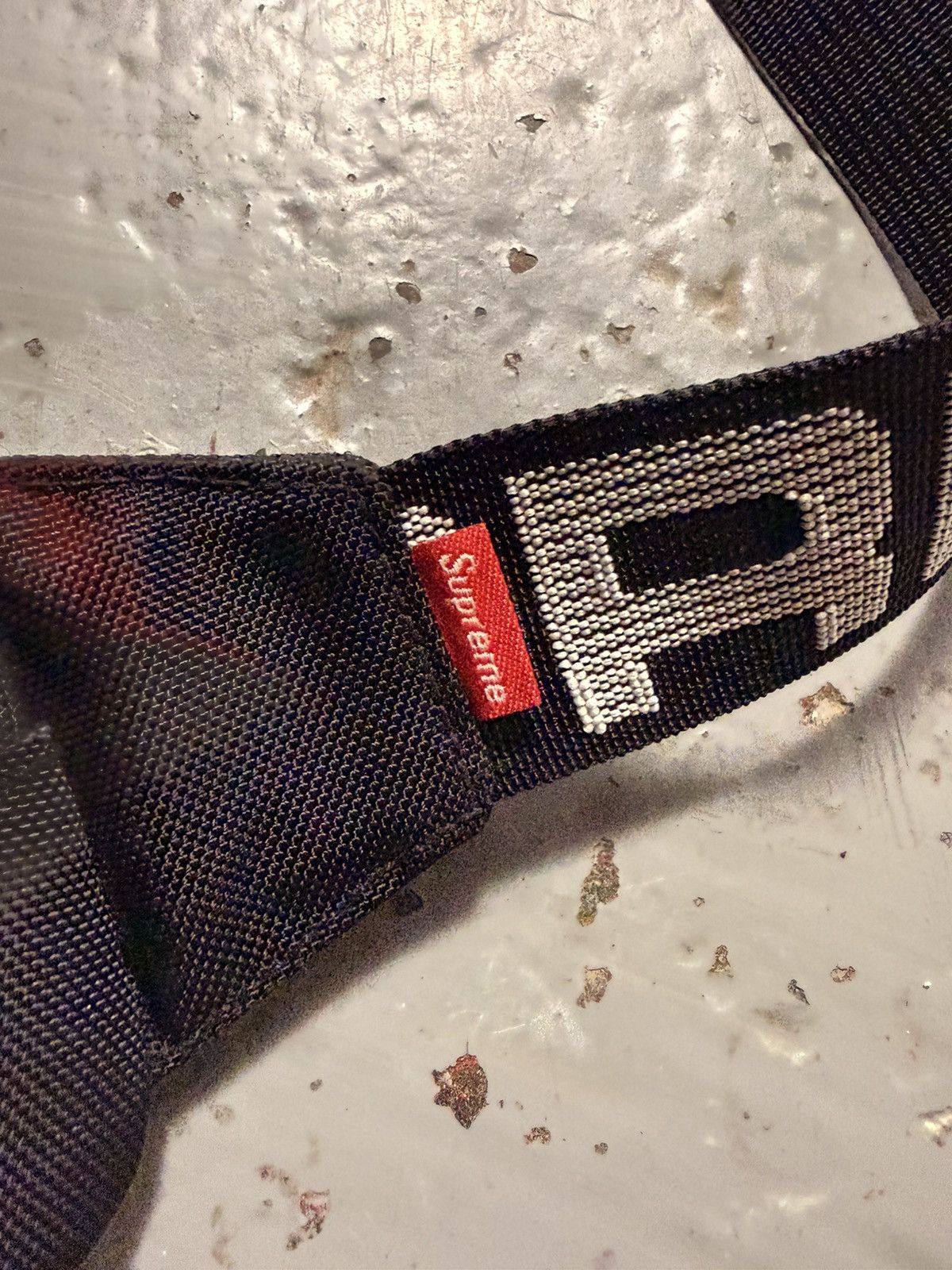 Supreme Classic Black Supreme SS 18 Side Bag Phanny Size ONE SIZE - 8 Thumbnail