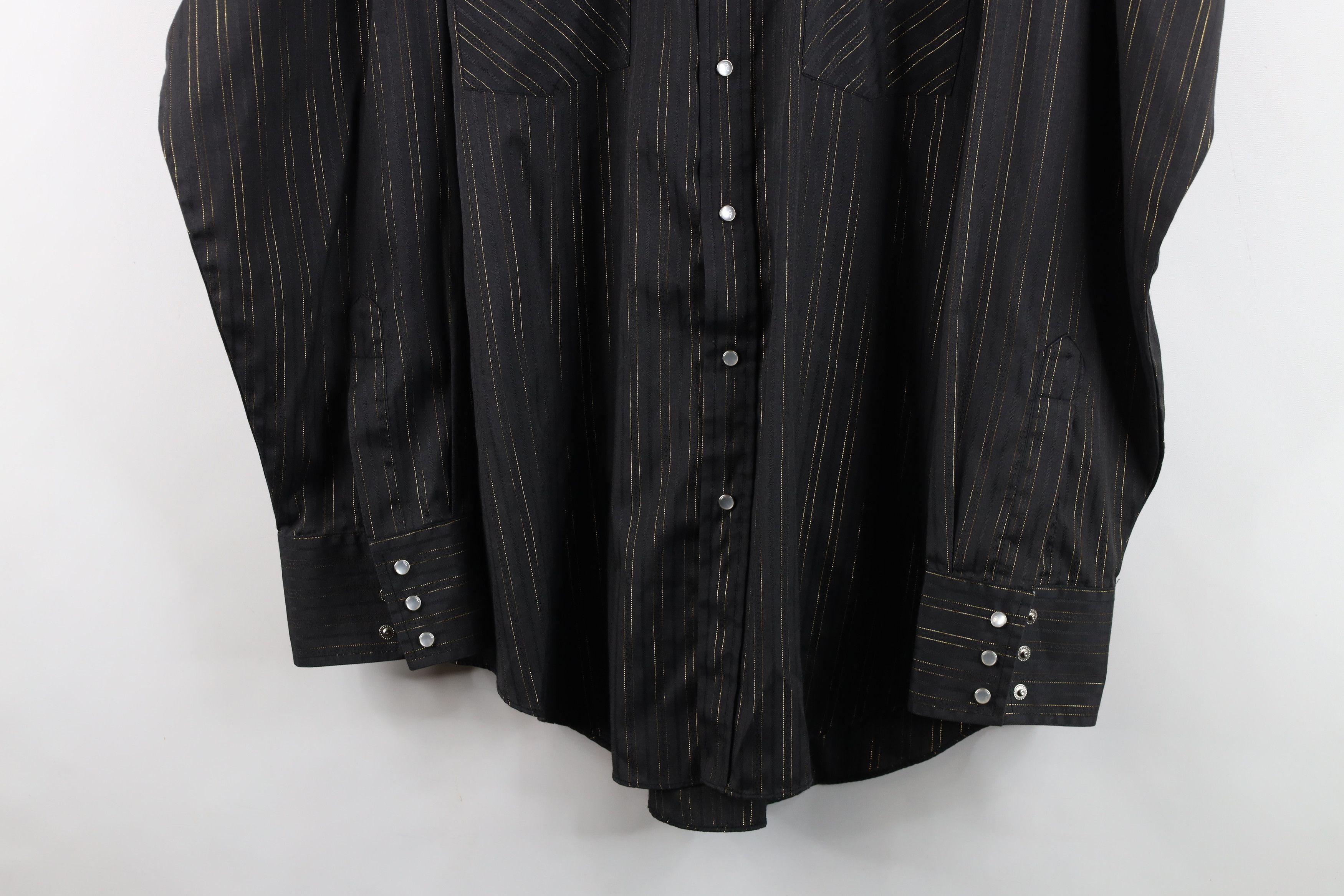 Vintage Vintage 90s Streetwear Striped Western Cowboy Button Shirt Size US XL / EU 56 / 4 - 3 Thumbnail
