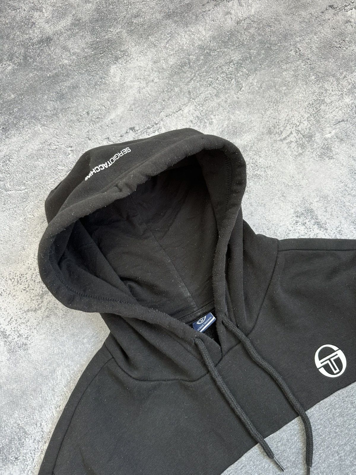 Sergio Tacchini Sergio Tacchini Vintage Striped Hoodie Sun Faded Size US L / EU 52-54 / 3 - 6 Thumbnail