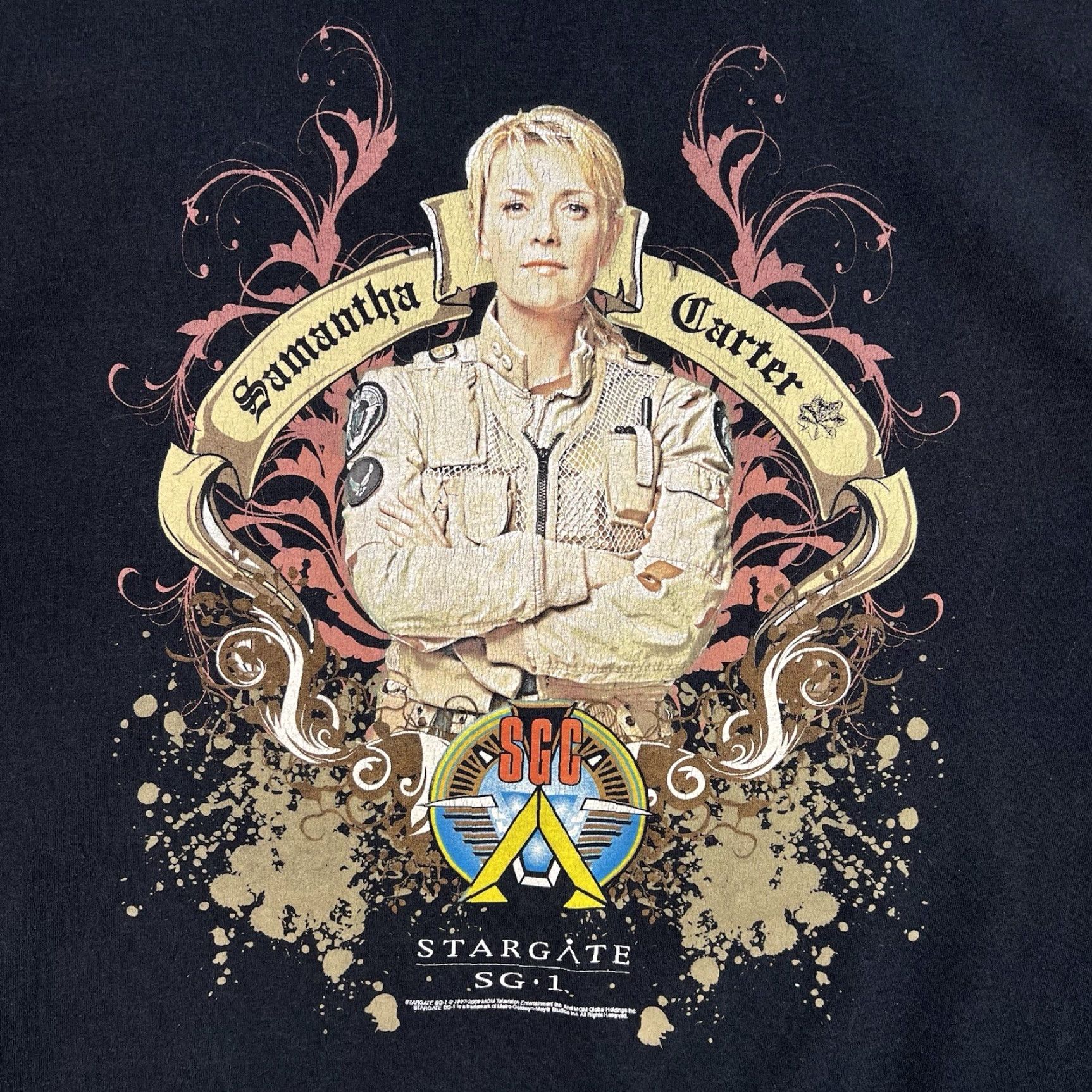 Vintage VINTAGE Stargate SG-1 T Shirt Main Selling Point: Samantha Carter Graphic Tee Adult 2XL Black Mens 2000s Decade 2000s Size US XXL / EU 58 / 5 - 4 Thumbnail