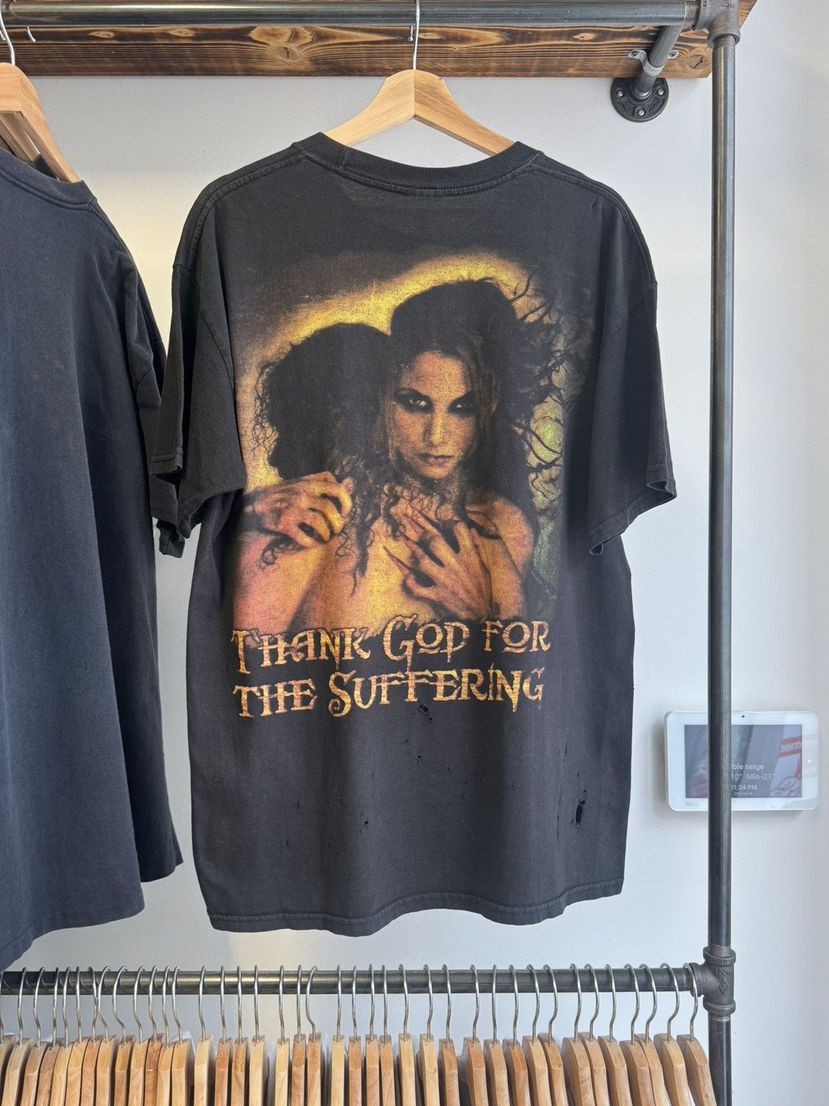 Band Tees 2000s Cradle Of Filth “Thank God For Suffering” T-shirt Size US L / EU 52-54 / 3 - 2 Thumbnail