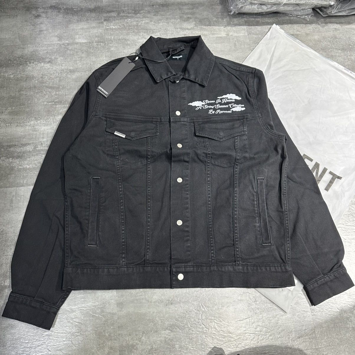 Represent Clo. Represent Storms In Heaven Denim Jacket Size US M / EU 48-50 / 2 - 1 Thumbnail