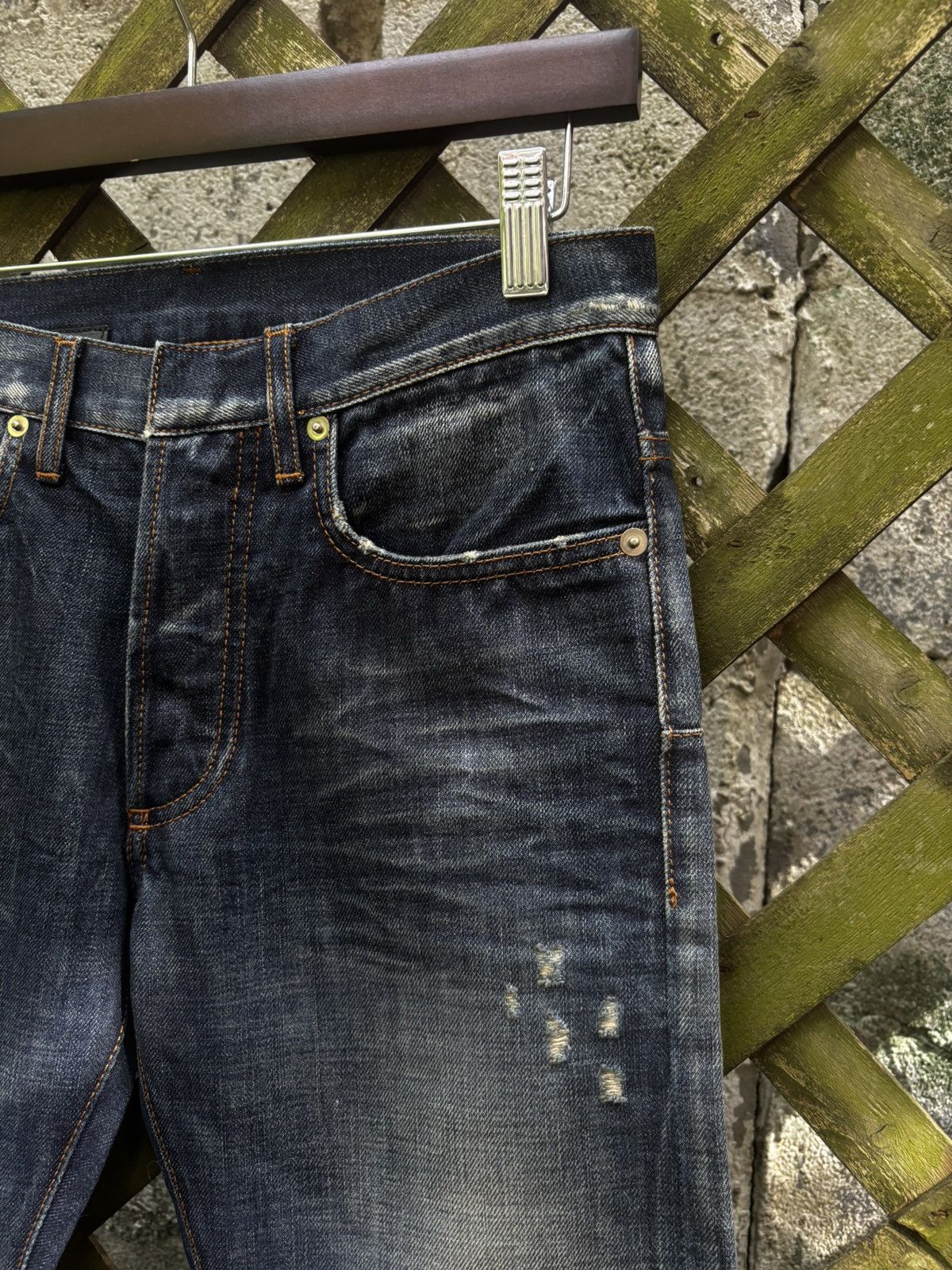 Dior Dior Hedi Slimane Distressed Jeans Size US 28 / EU 44 - 4 Thumbnail