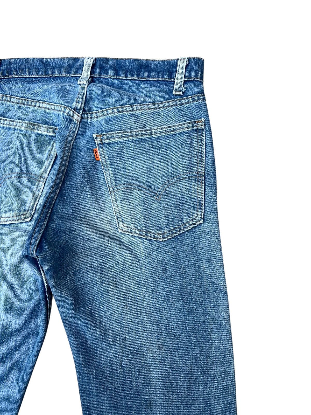 Levi's Vintage 70s Levi’s 505 Orange Tab Fade Denim Jeans Talon 42 Size US 30 / EU 46 - 18 Thumbnail