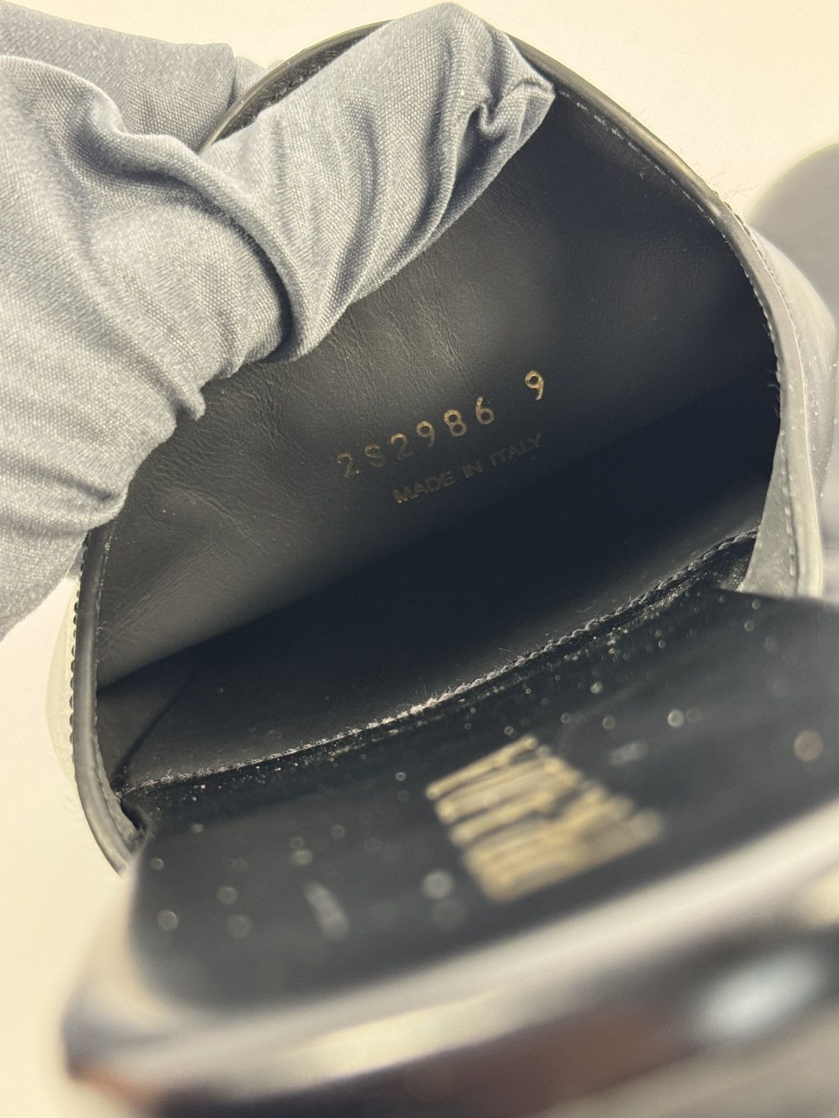 Prada LOGO LEATHER SLIP ONS Size US 9 / EU 42 - 5 Thumbnail