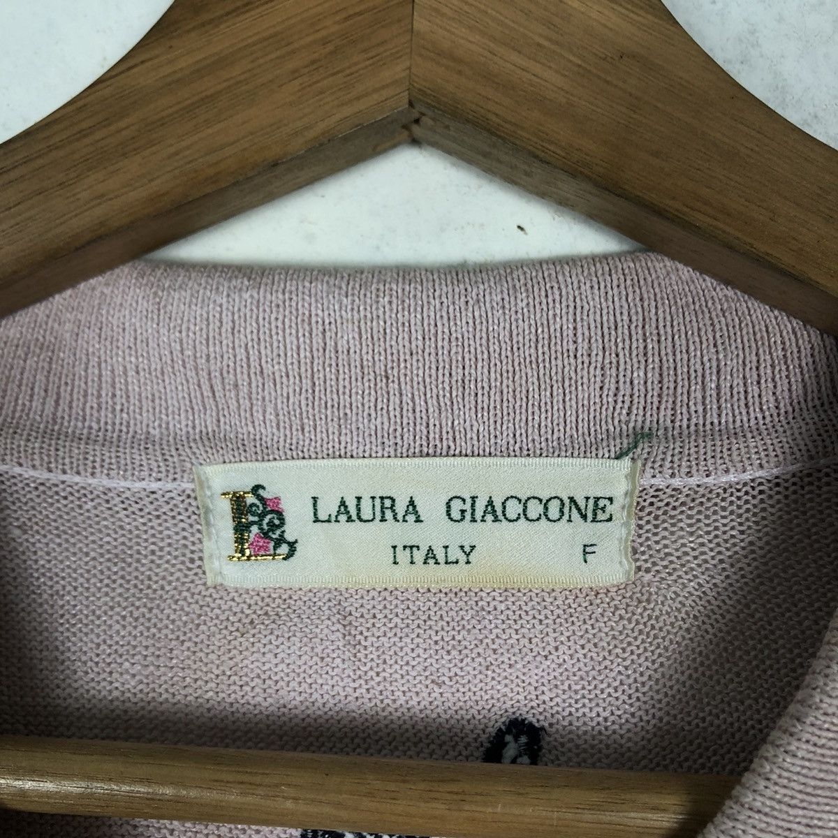 Japanese Brand 🔥90’s Vintage Knit Sweater Laura Giaccome Italy Striped Size US M / EU 48-50 / 2 - 9 Thumbnail