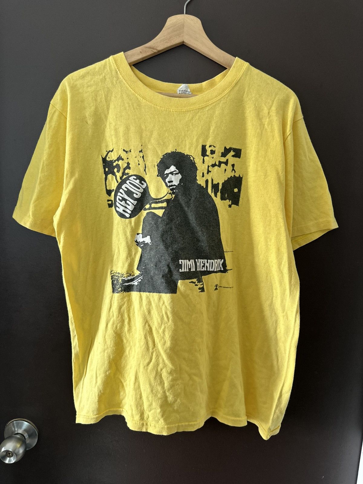 Band Tees × Jimi Hendrix Vintage 2004 Jimi Hendrix “Hey Joe” T-Shirt Size US M / EU 48-50 / 2 - 2 Thumbnail