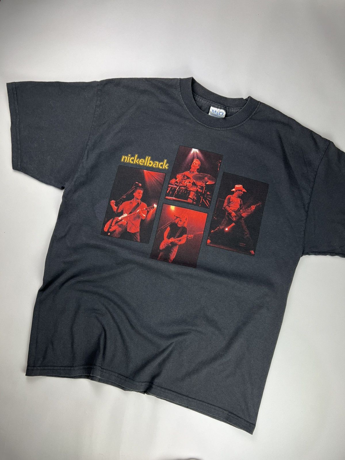 Band Tees Vtg NICKELBACK 2002 World Tour T-shirt rock Size US XL / EU 56 / 4 - 7 Thumbnail