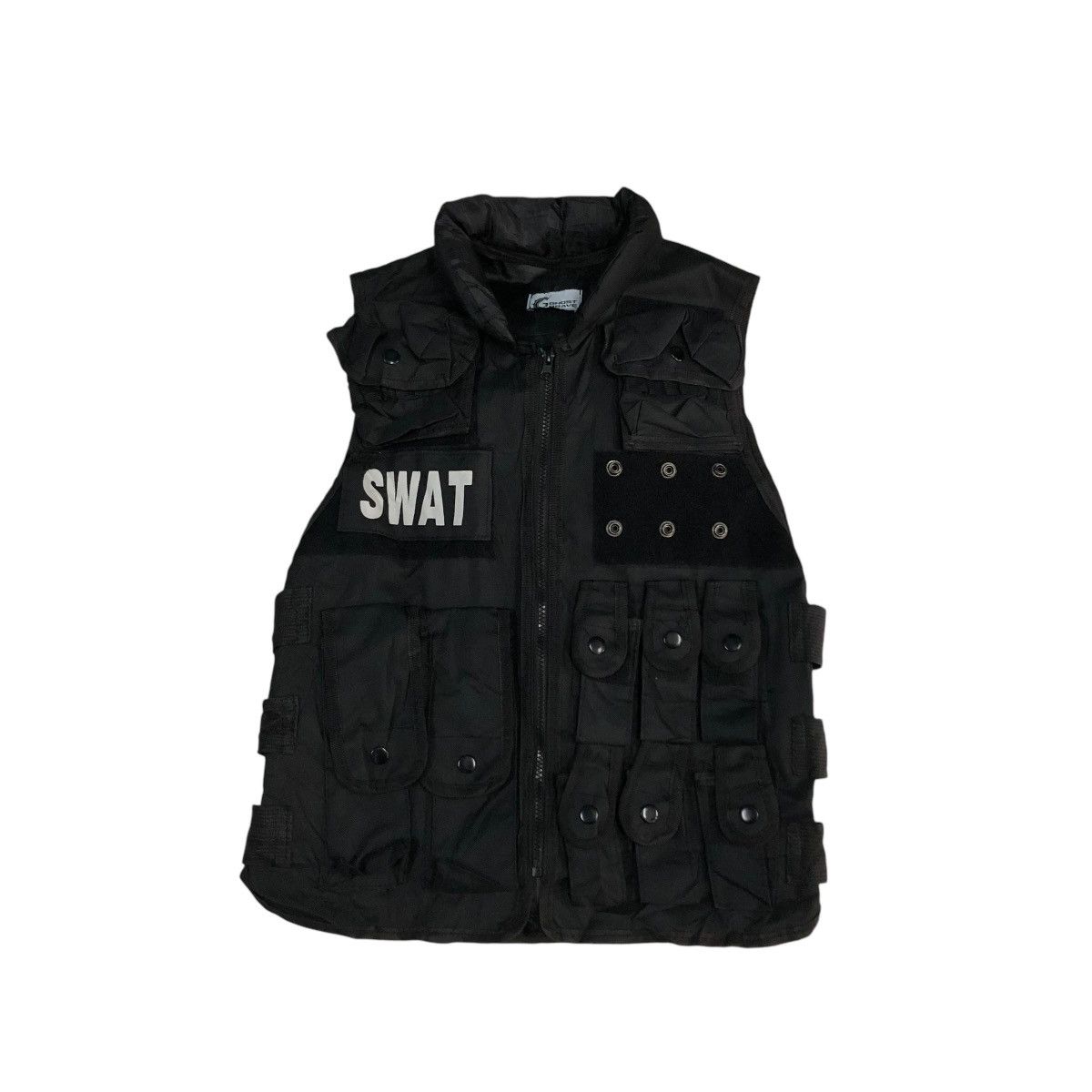 Japanese Brand VINTAGE UTILITY MULTI POCKET PARACHUTE DESIGN SWAT BIG LOGO Size US M / EU 48-50 / 2 - 1 Thumbnail