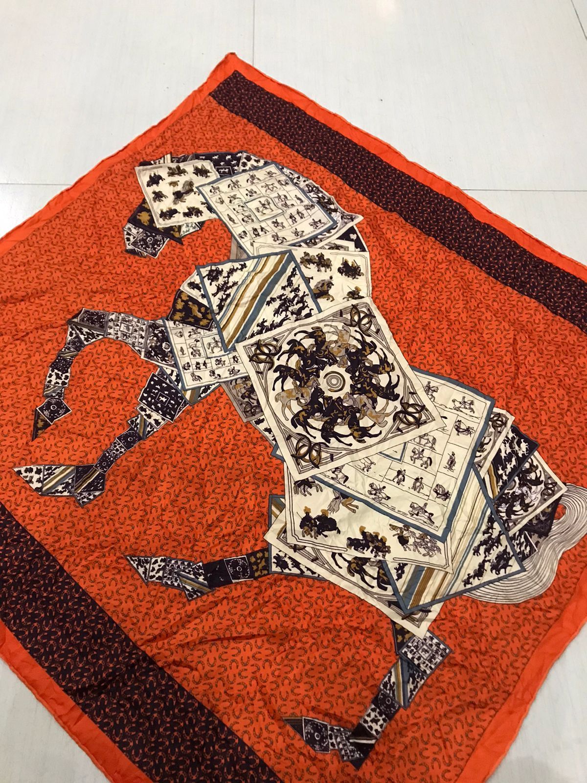 Vintage Vintage scarf Size ONE SIZE - 2 Thumbnail