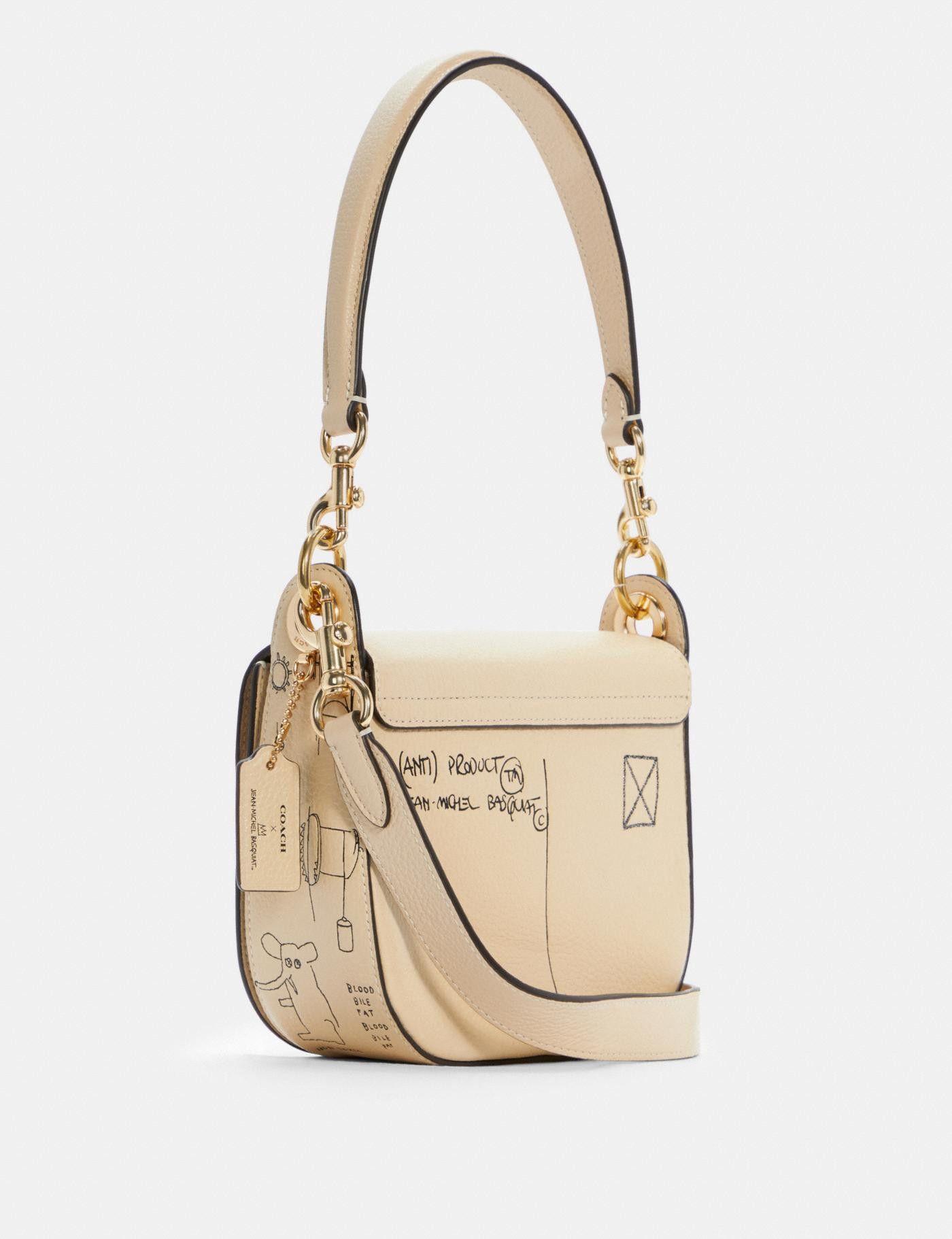 Coach NWT Coach X Jean Michel Basquiat Kleo Shoulder Bag 17 Size ONE SIZE - 10 Thumbnail