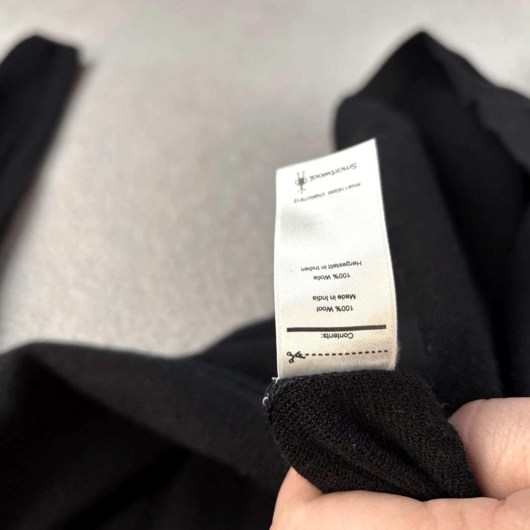 Smartwool Smartwool Intraknit 250 Shirt Mens M Black 1/4 Zip Pullover Merino Wool Lightweight Outdoor Activewear Long Sleeve Fall Winter Size US M / EU 48-50 / 2 - 4 Thumbnail