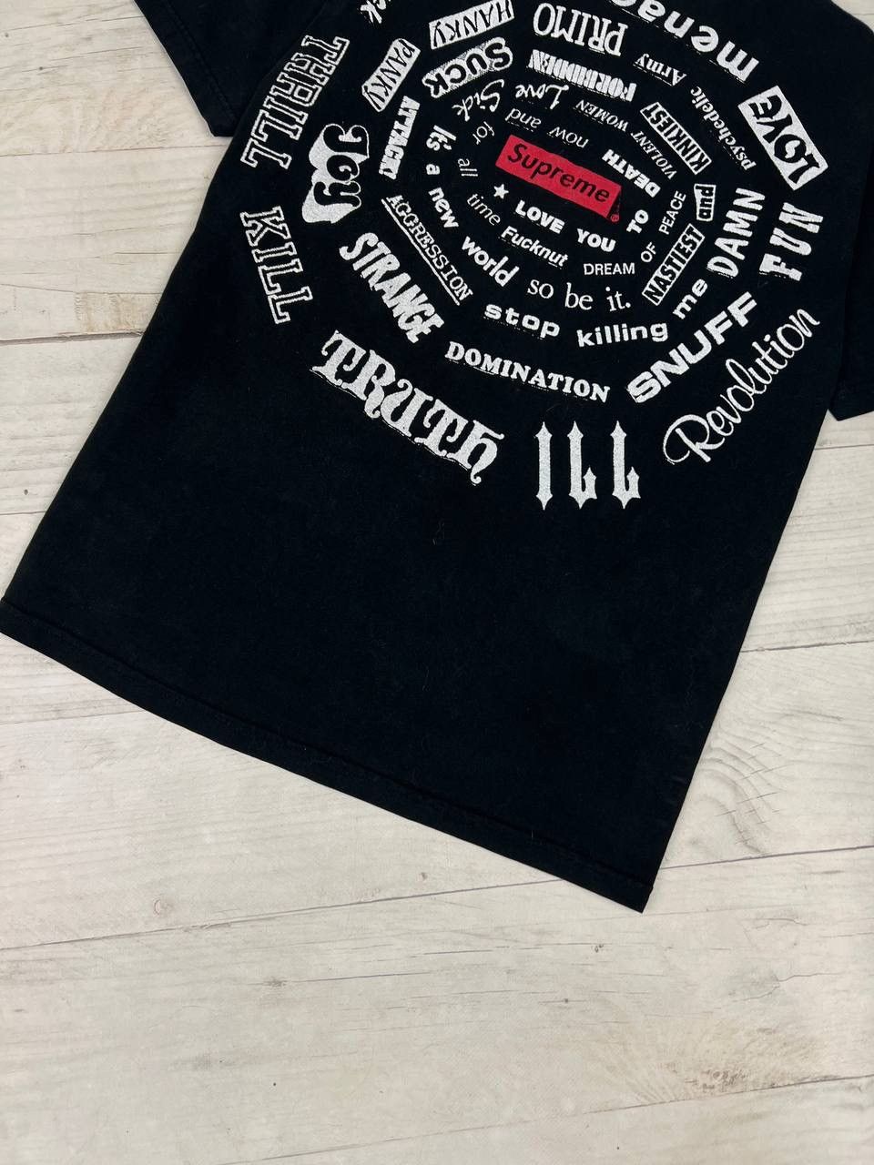 Supreme Supreme Spiral Tee Size US M / EU 48-50 / 2 - 4 Thumbnail