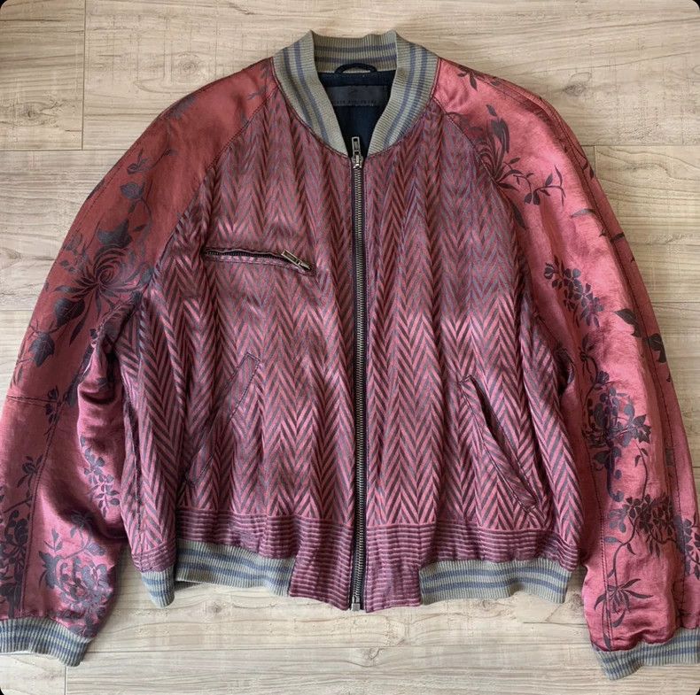 Haider Ackermann Haider Ackermann Floral Silk Bomber Size US M / EU 48-50 / 2 - 1 Thumbnail