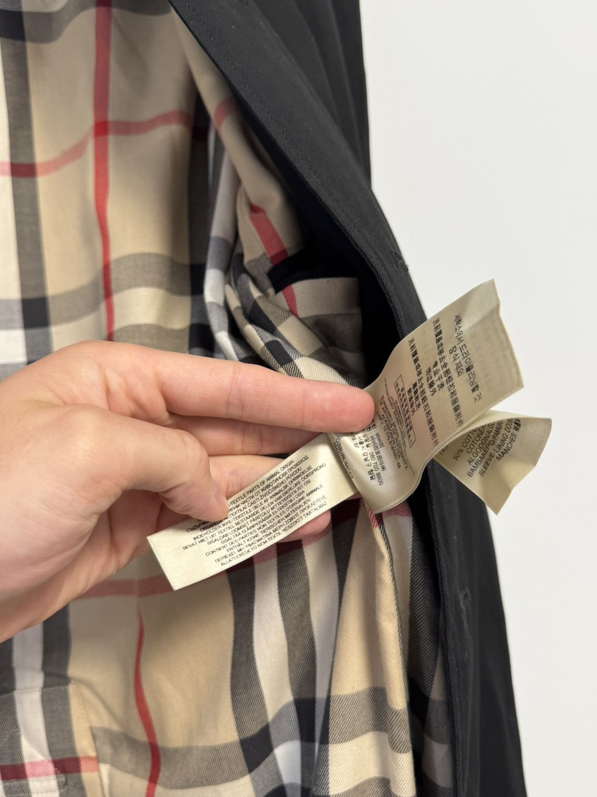 Burberry Burberry Trench Coat Luxury Monogram Black Nova Check Size US L / EU 52-54 / 3 - 16 Thumbnail