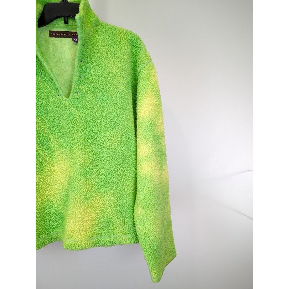Cactus Plant Flea Market o1rshd1 Pullover Sweater in Lime Size US M / EU 48-50 / 2 - 6 Thumbnail