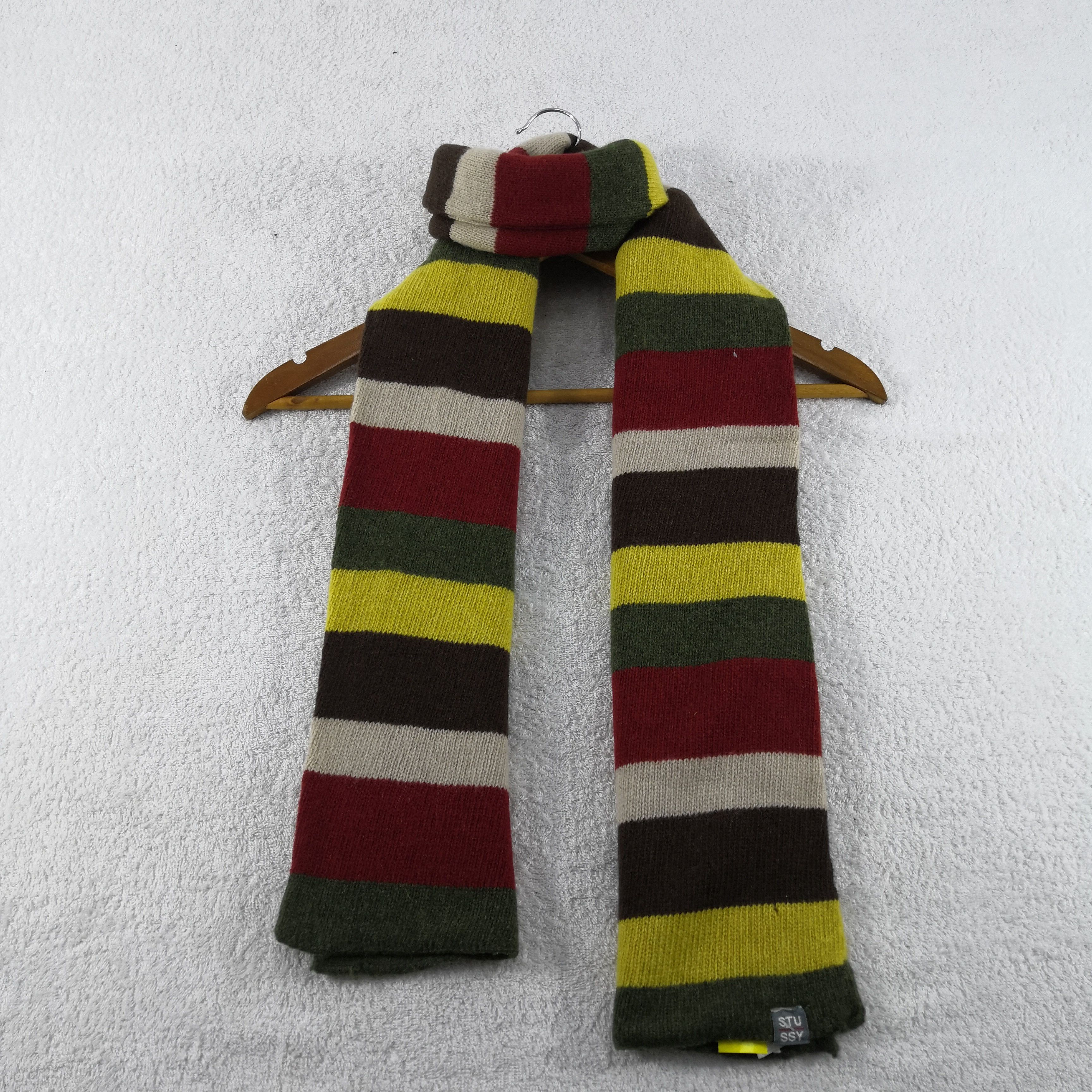 Stussy Vintage Stussy Scarf Muffler Wool Scarves. Size ONE SIZE - 2 Thumbnail