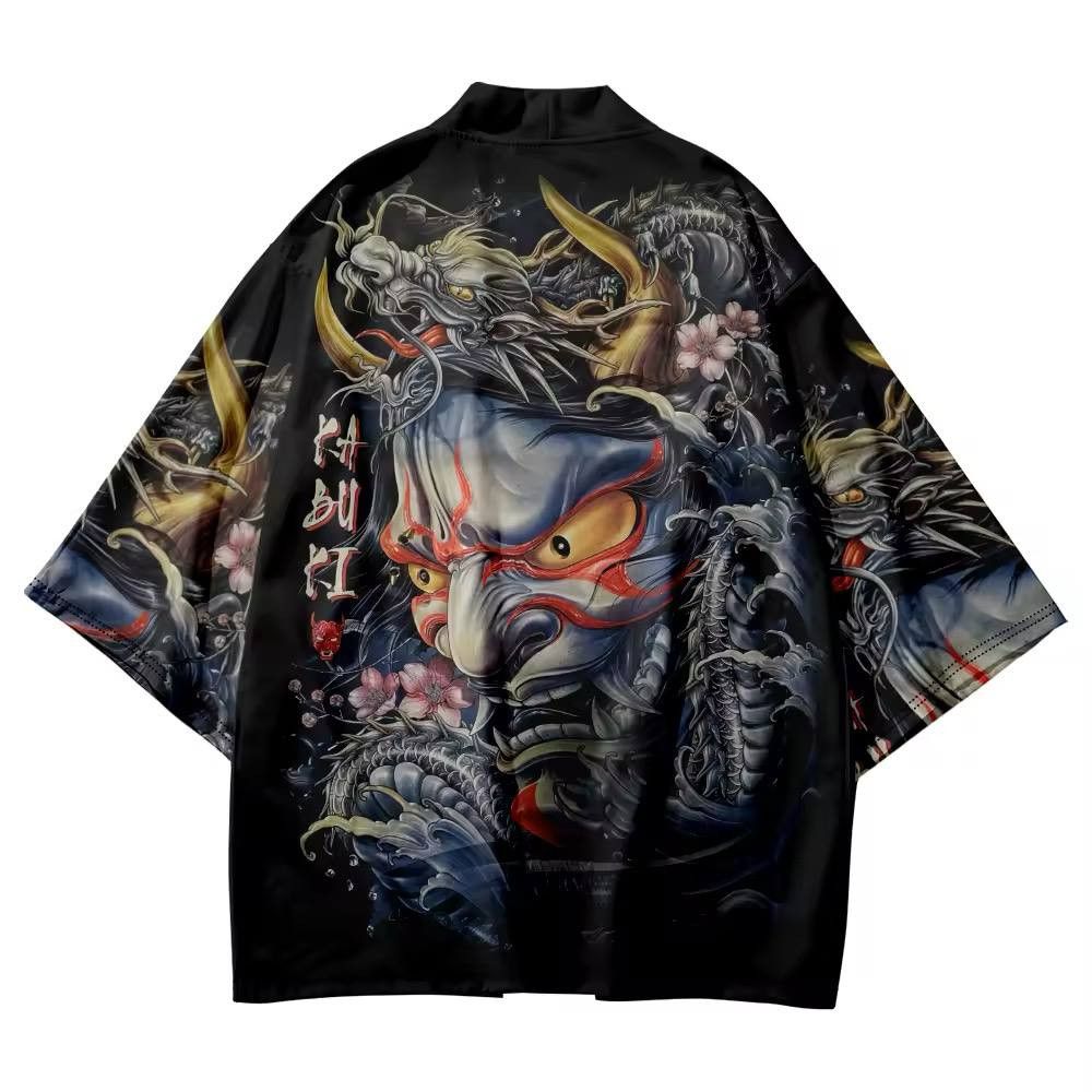 Japanese Brand × Vintage Japanese-style dragon shirt Size US L / EU 52-54 / 3 - 1 Thumbnail