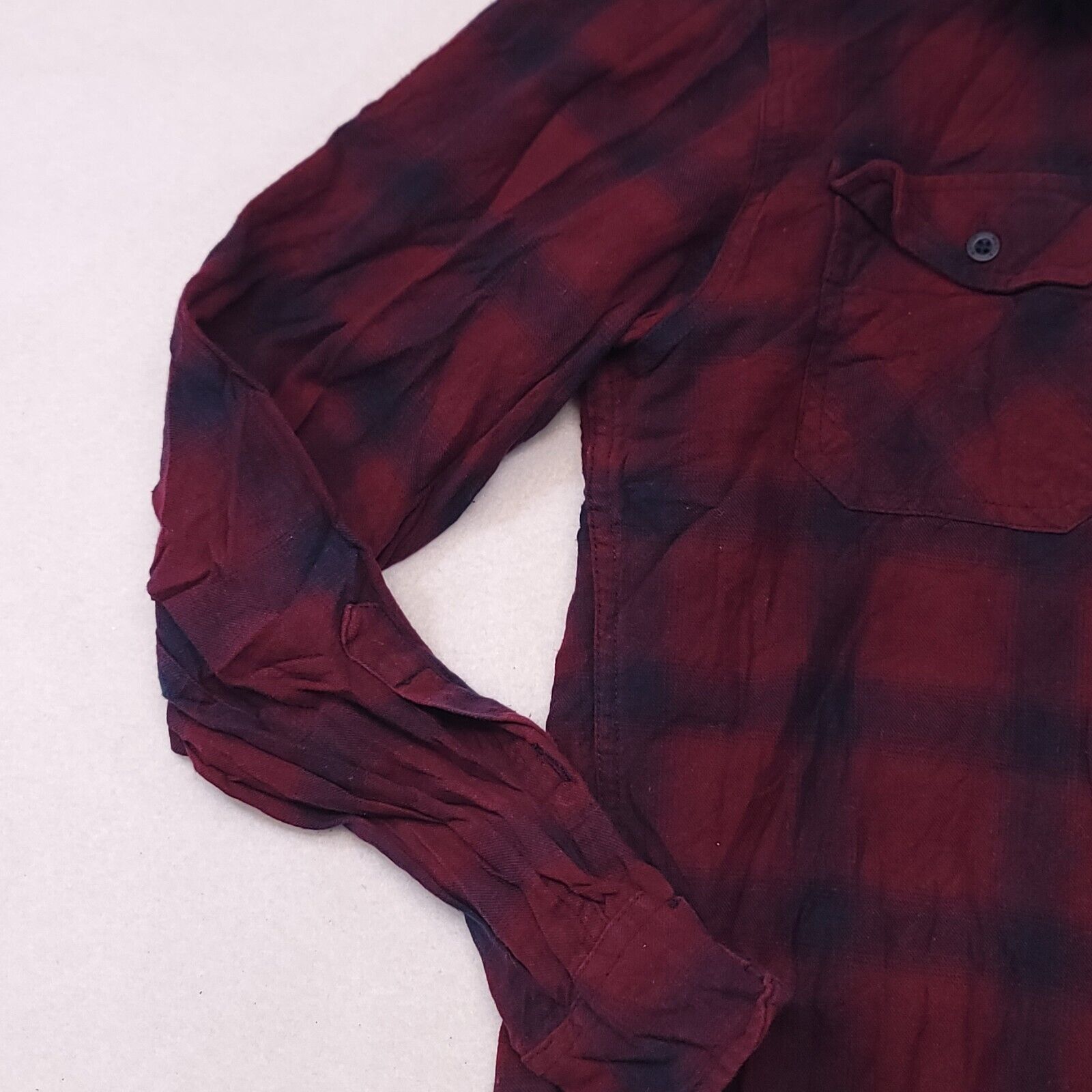 Matix Matix Tartan Flannel Button Up Shirt Mens Size Small S Red Size US S / EU 44-46 / 1 - 5 Thumbnail