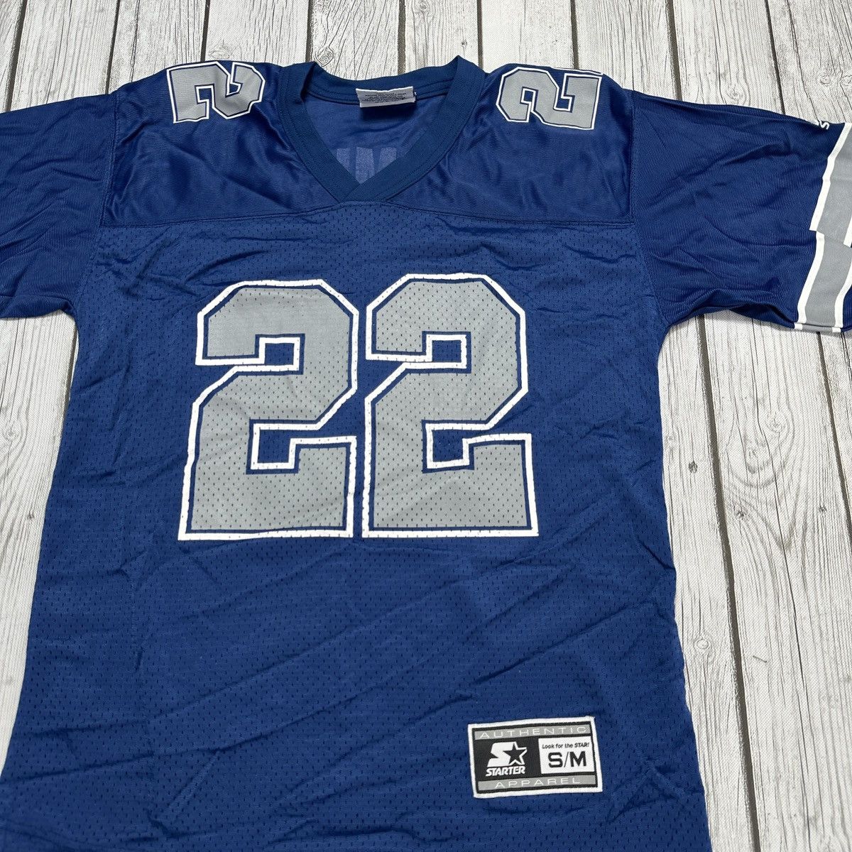 NFL × Starter × Vintage Vintage Dallas Cowboys Emmitt Smith jersey Size US M / EU 48-50 / 2 - 3 Thumbnail