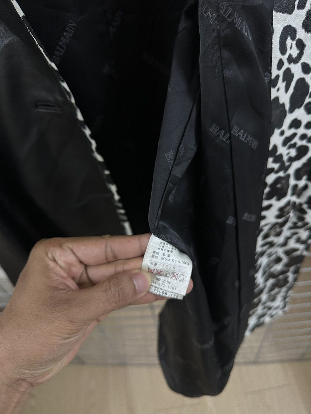 Balmain Rare Balmain Paris Luxury Leather Leopard Trench Coat Size S / US 4 / IT 40 - 10 Thumbnail