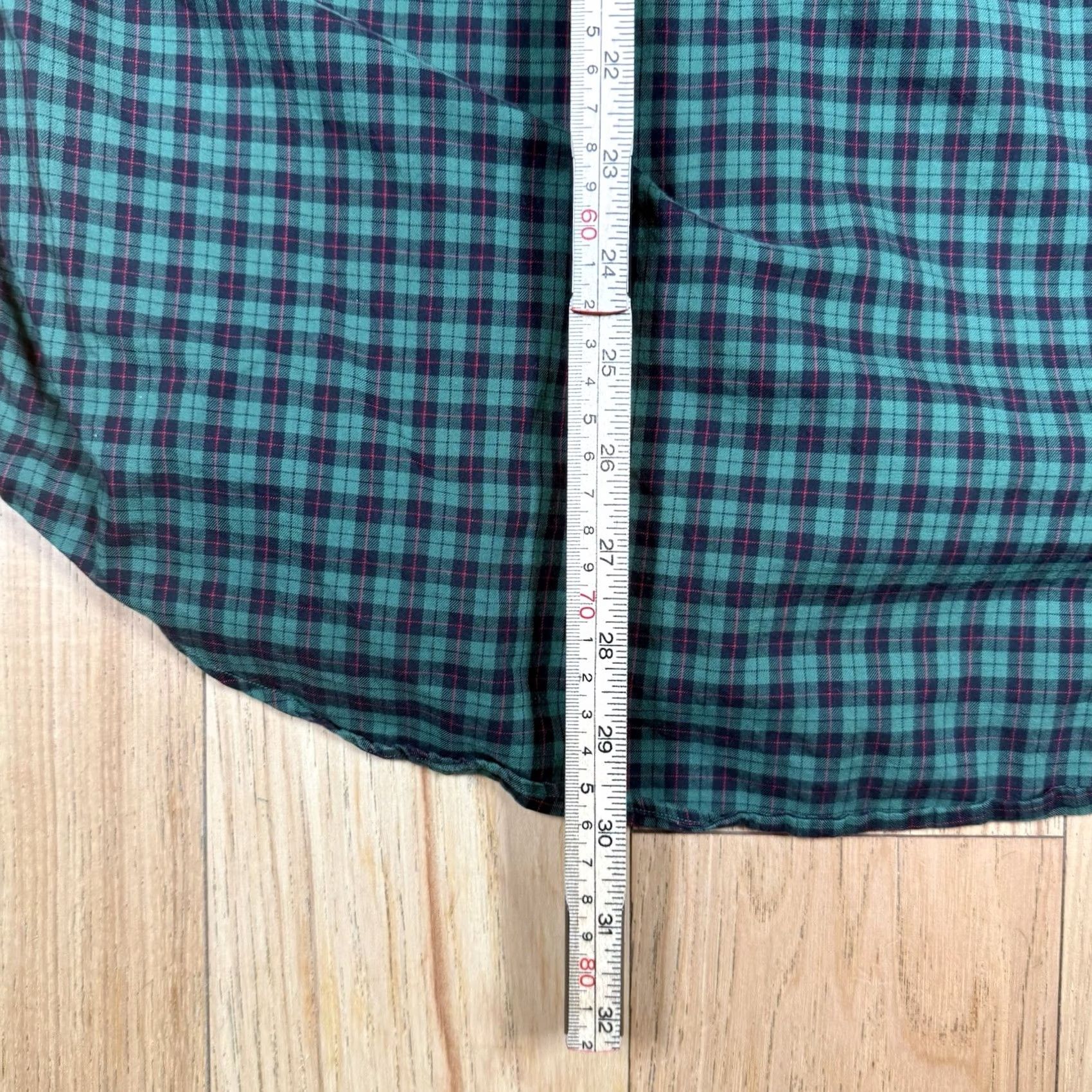 Polo Ralph Lauren Polo Ralph Lauren Button-Up Shirt Mens L Gingham Check Green Black – Long Sleeve, Regular, Button Closure, Button Shirt, Men Size US L / EU 52-54 / 3 - 7 Thumbnail