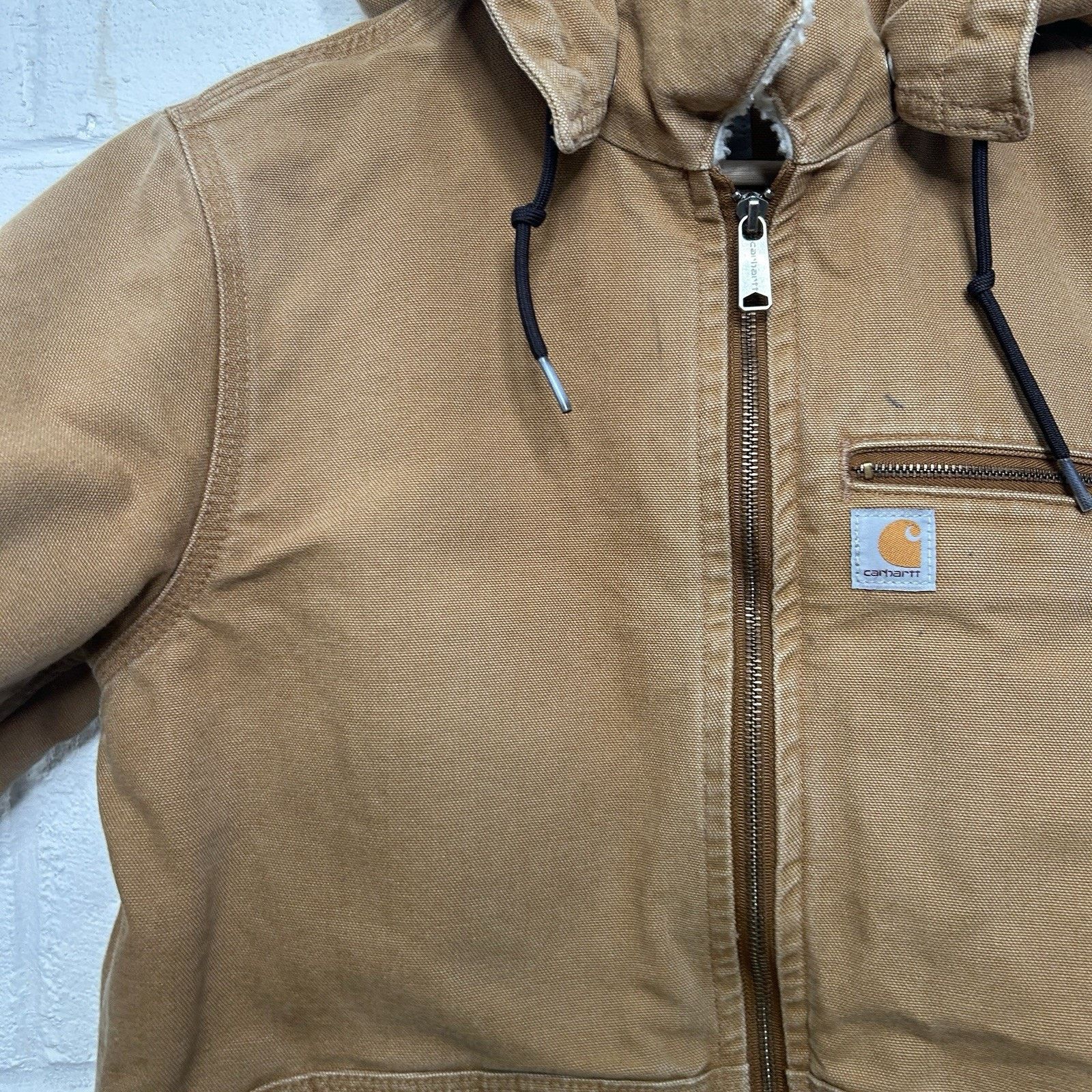 Carhartt Carhartt Sherpa-Lined Wildwood Jacket “Brown” 100815 Size XL / US 12-14 / IT 48-50 - 4 Thumbnail