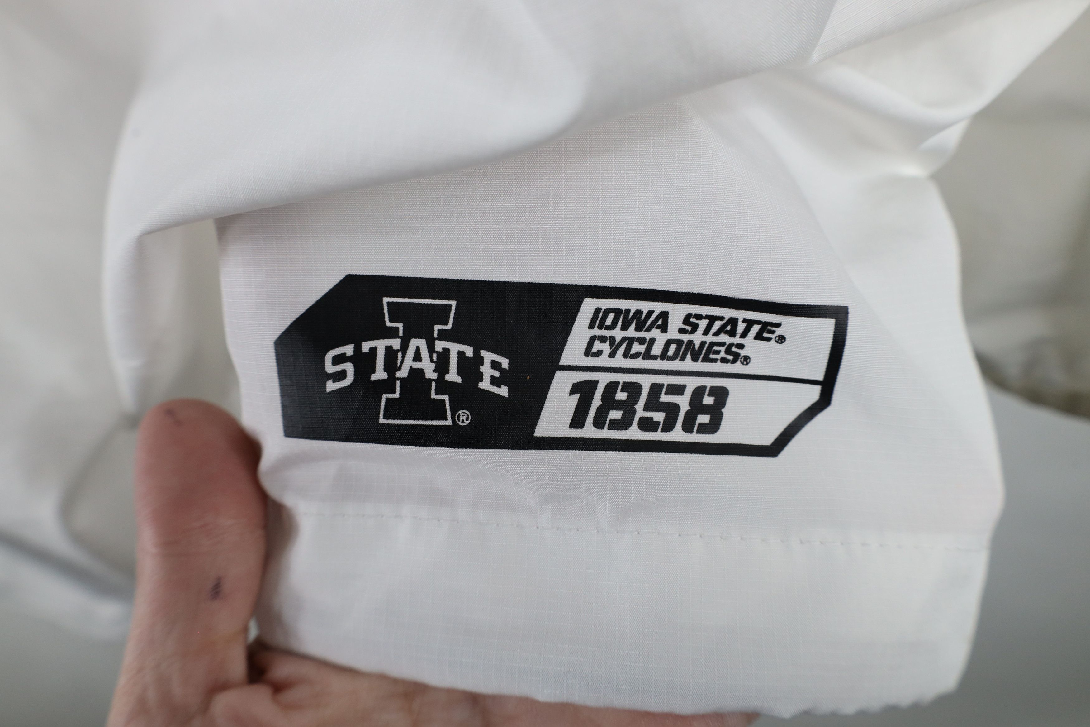 Nike × Vintage Nike Fit Iowa State University Half Zip Pullover Rain Jacket Size US M / EU 48-50 / 2 - 14 Thumbnail