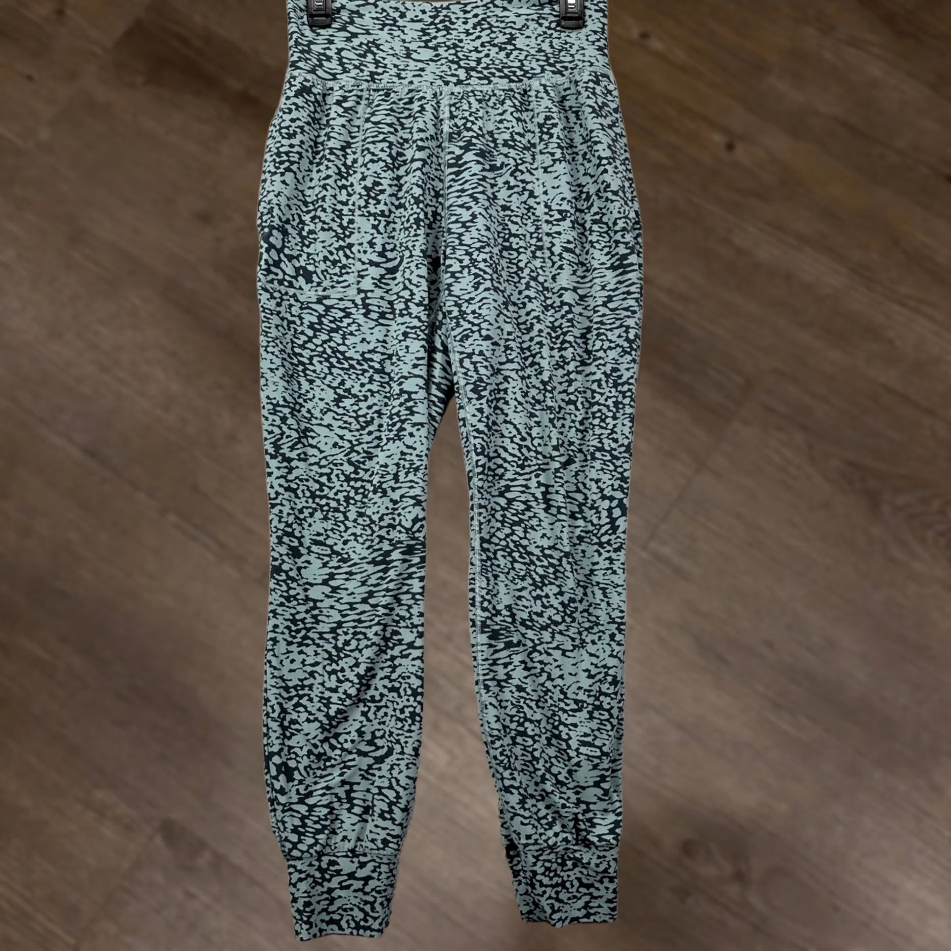 Athleta Athleta Salutation Sweatpants Women Small Teal Nylon Blend Jogger Stretch Size 28" / US 6 / IT 42 - 1 Thumbnail