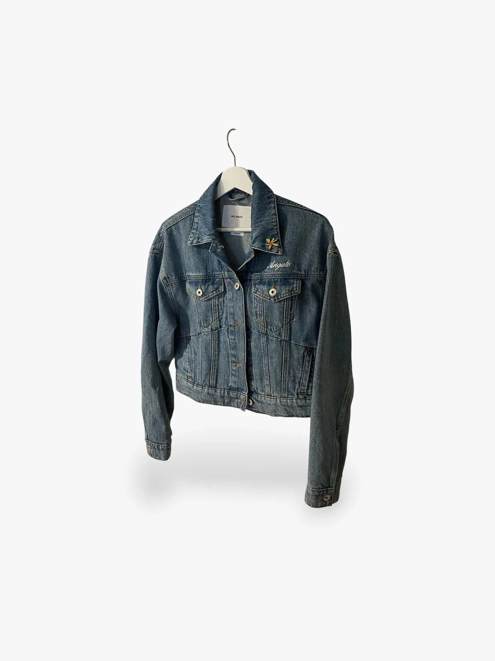 Axel Arigato Axel Arigato Blue Rome Denim Jacket Jacket Size XS / US 0-2 / IT 36-38 - 1 Thumbnail