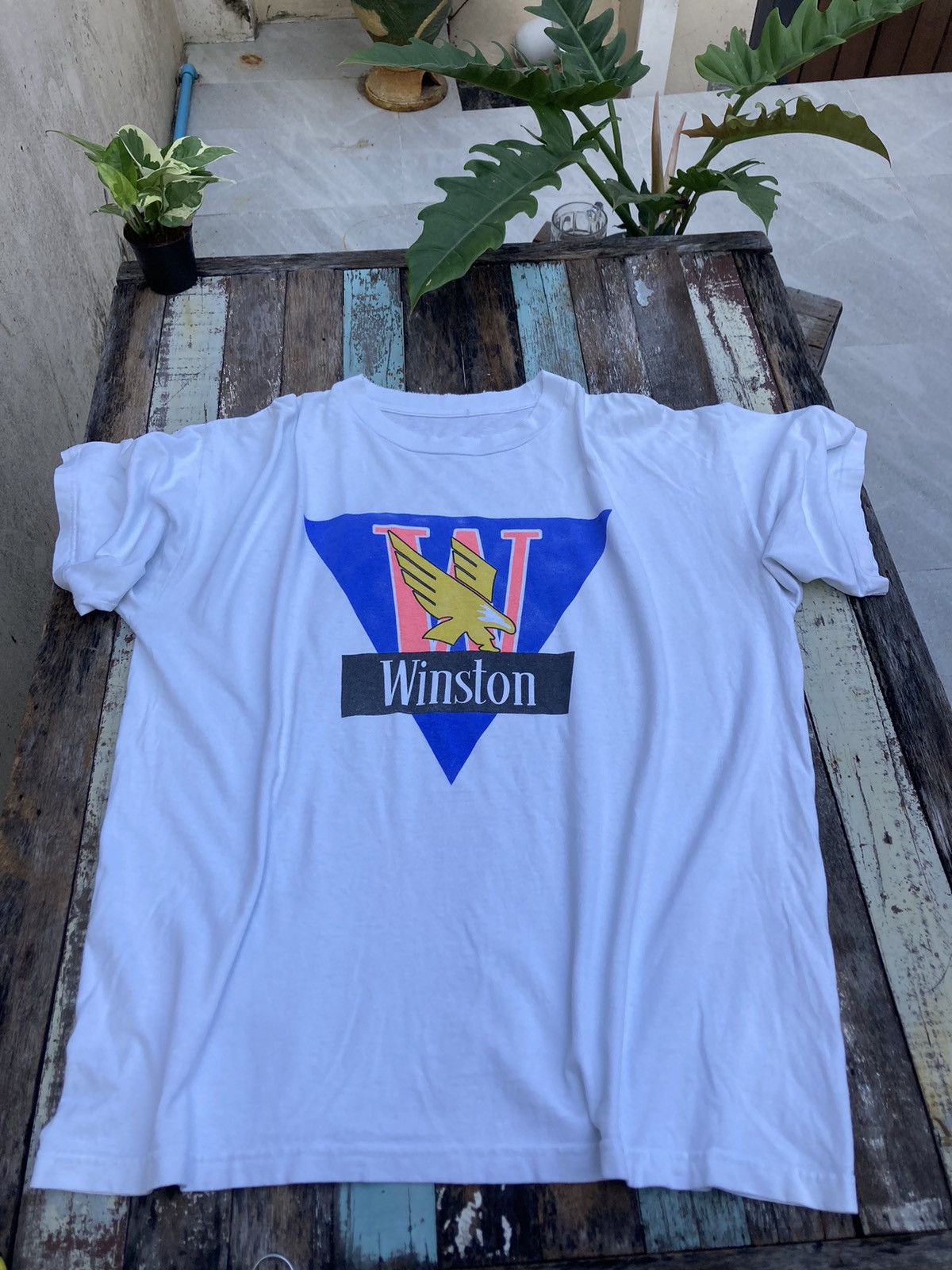 Vintage Vintage t shirt Winston Size US XL / EU 56 / 4 - 1 Thumbnail