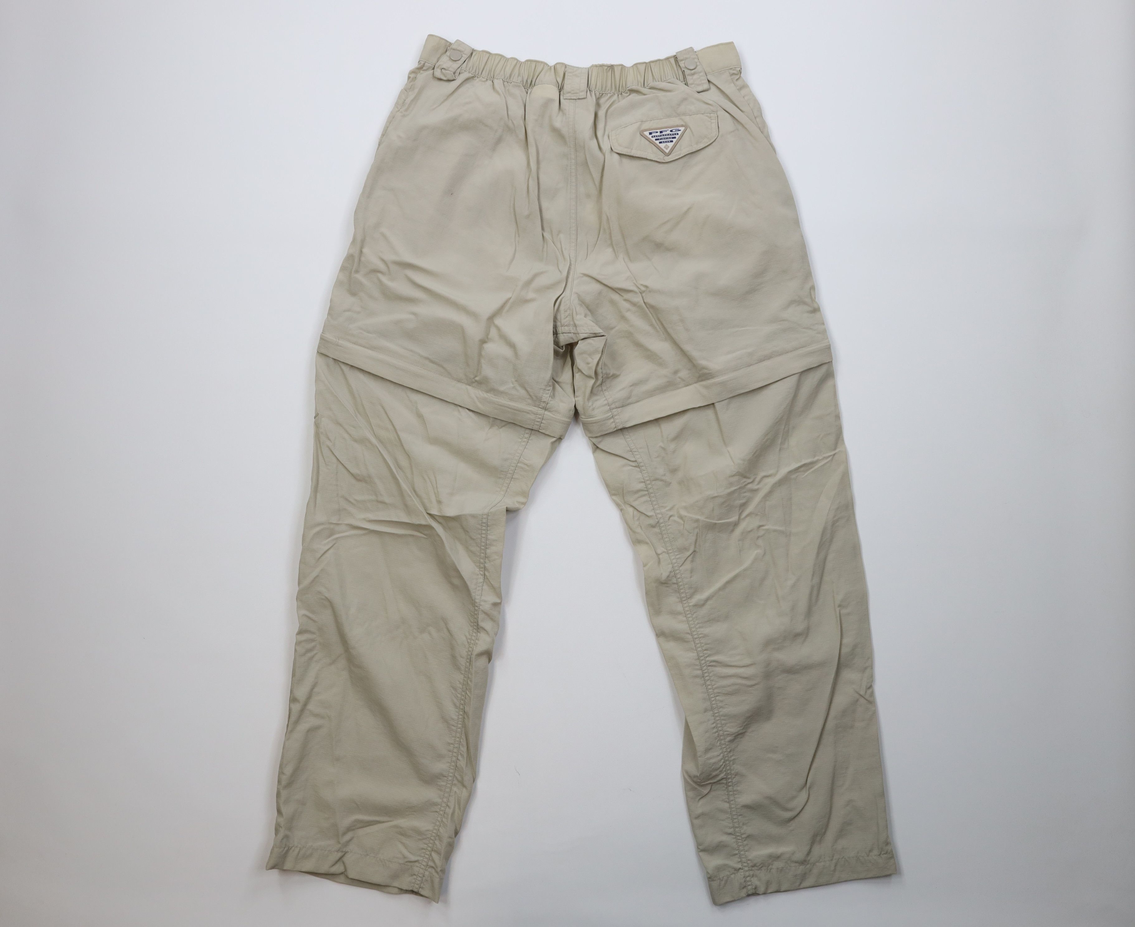 Columbia Vintage Y2K Columbia Convertible Wide Leg Cargo Pants Shorts Size US 34 / EU 50 - 9 Thumbnail