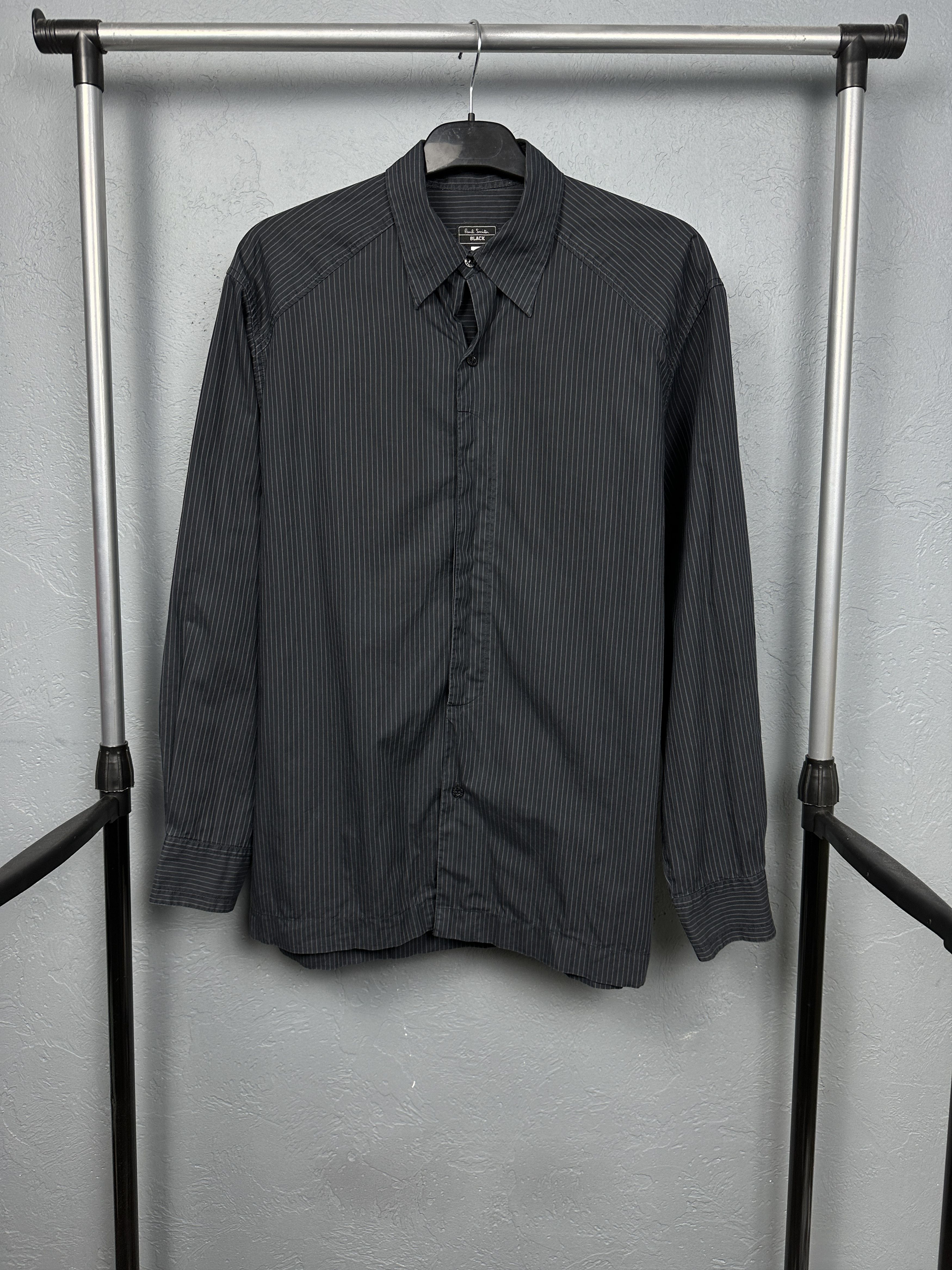 Paul Smith Paul Smith Black Mens Long Sleeve Shirt Size US M / EU 48-50 / 2 - 1 Thumbnail