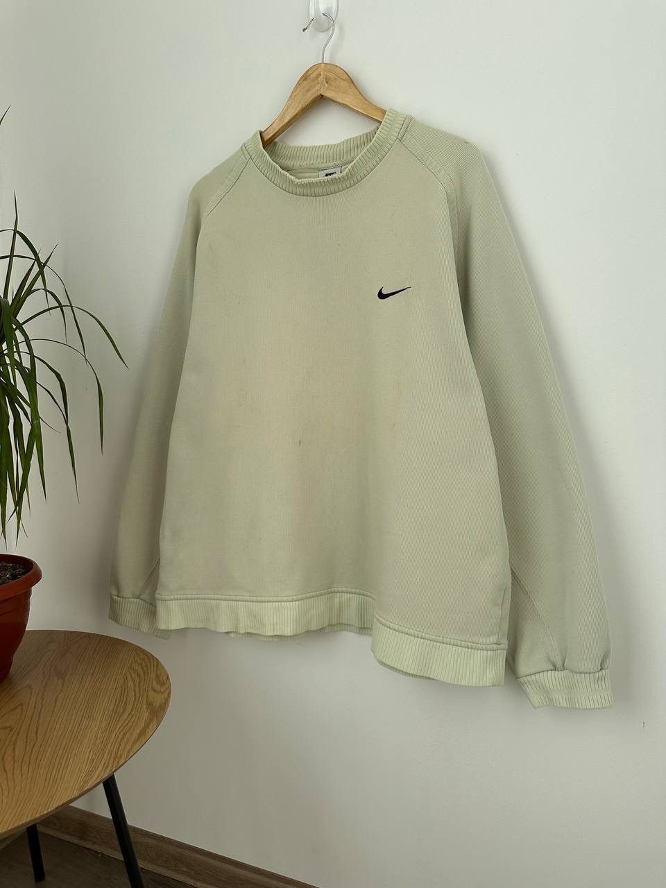 Nike Vintage Nike Faded Green Distressed Sweatshirt Size US XL / EU 56 / 4 - 3 Thumbnail