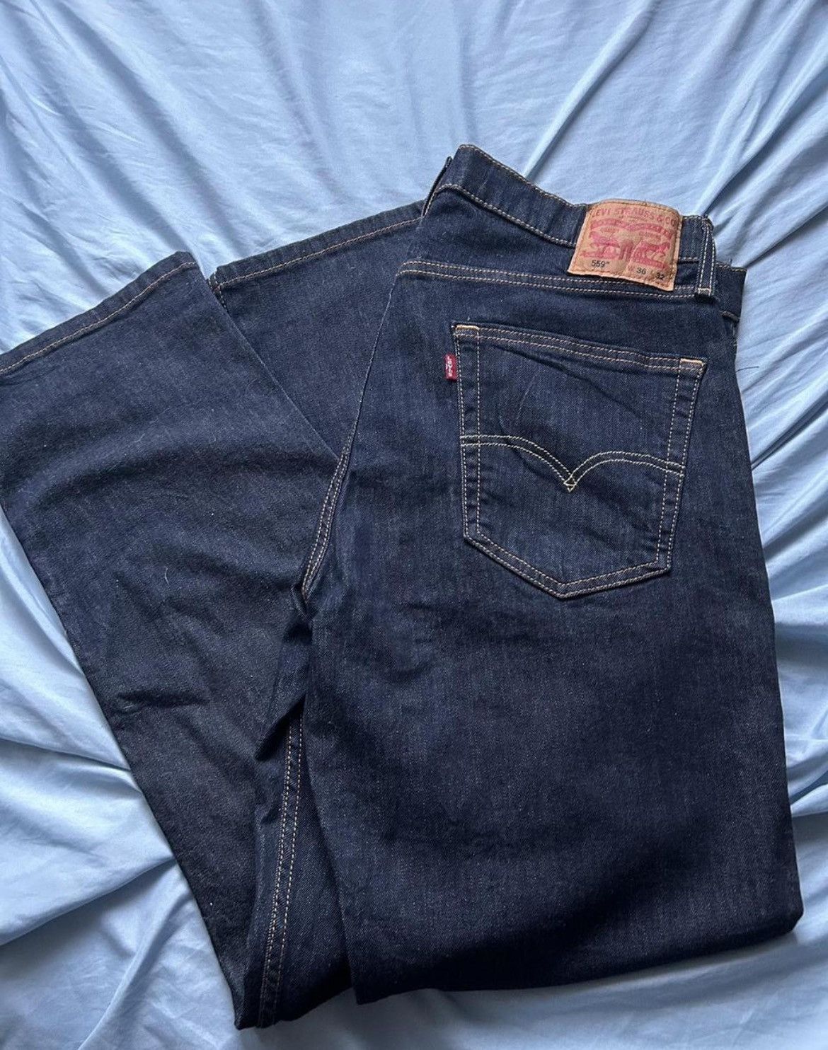 Levi's Levis 559 denim relaxed fit Size US 36 / EU 52 - 1 Thumbnail