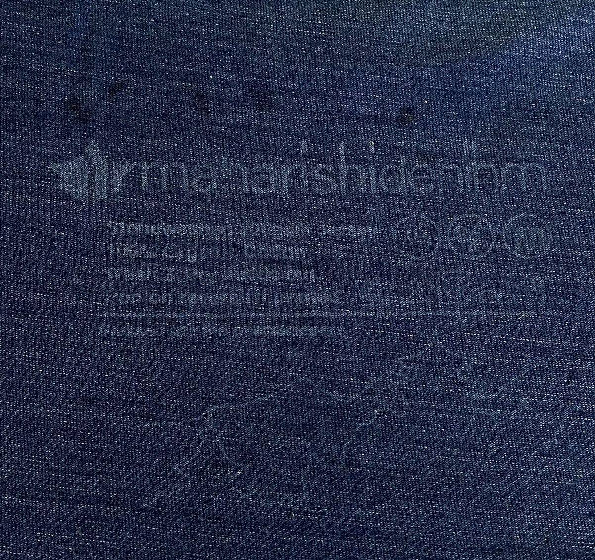 Maharishi Maharishi Denim Pocket Logo Tee x Vintage x Avant Garde Size US M / EU 48-50 / 2 - 7 Thumbnail