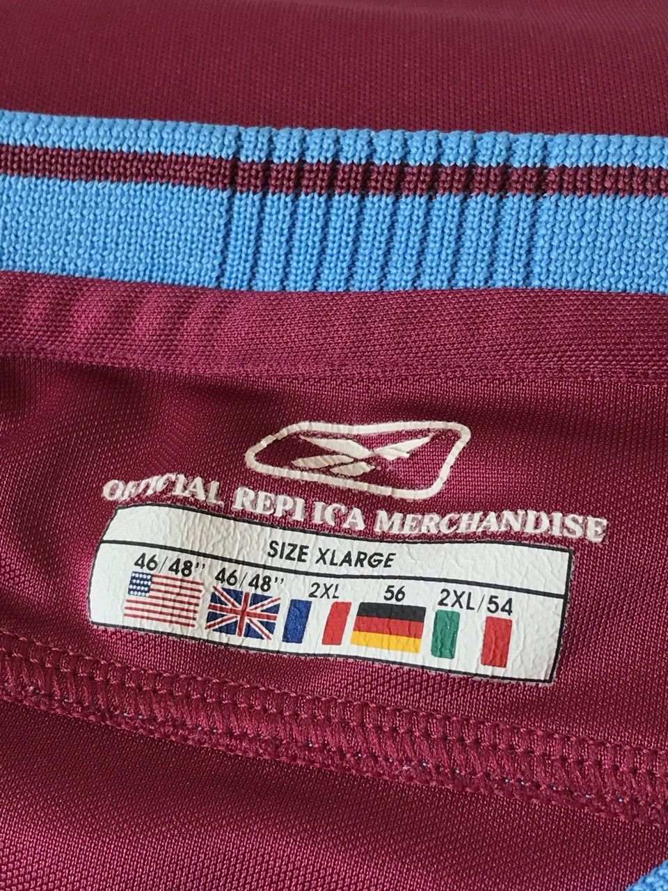Reebok Reebok West Ham United 2004/05 Jersey Size US XL / EU 56 / 4 - 12 Thumbnail