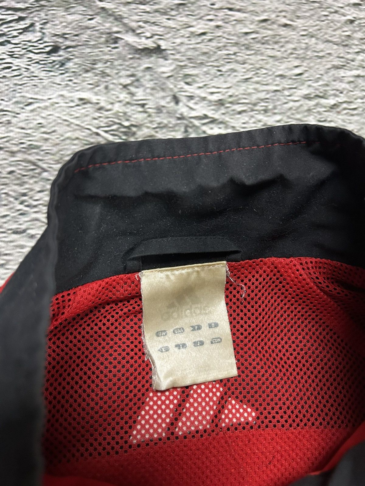 Adidas × Vintage Adidas track suit vintage red black nylon track pants drill Size US S / EU 44-46 / 1 - 8 Thumbnail