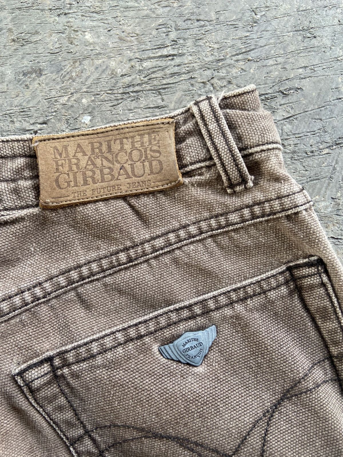 Marithe + Francois Girbaud 2000s Marithe Francois Girbaud - Easy Jeans Pants Size US 29 - 14 Thumbnail