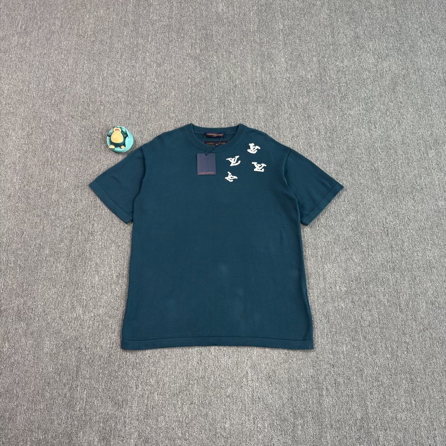 Louis Vuitton Louis Vuitton Piper Pattern Blue Knit Tee Size US L / EU 52-54 / 3 - 1 Thumbnail