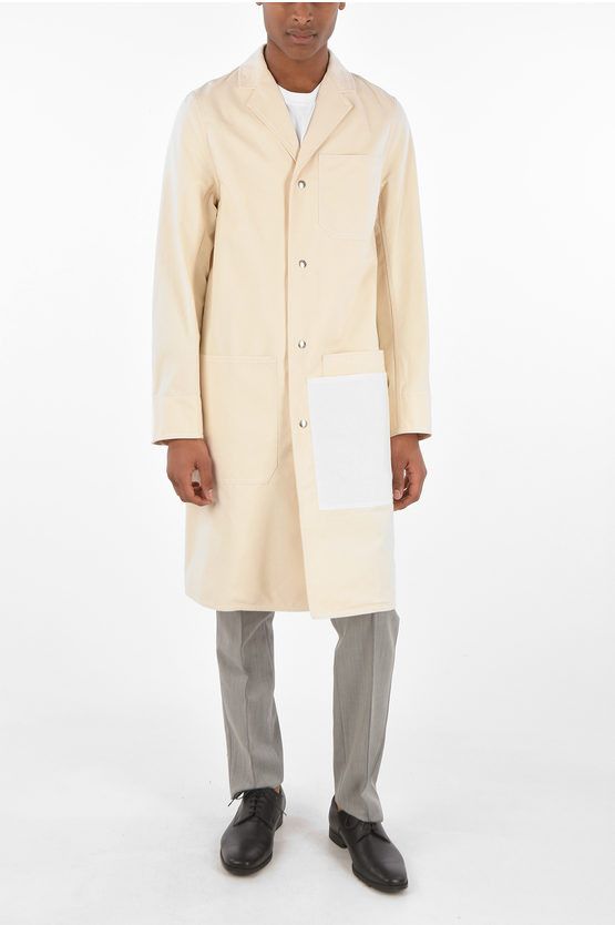 OAMC o1y0225 Full Length Jacket in Beige/White Size US S / EU 44-46 / 1 - 4 Thumbnail