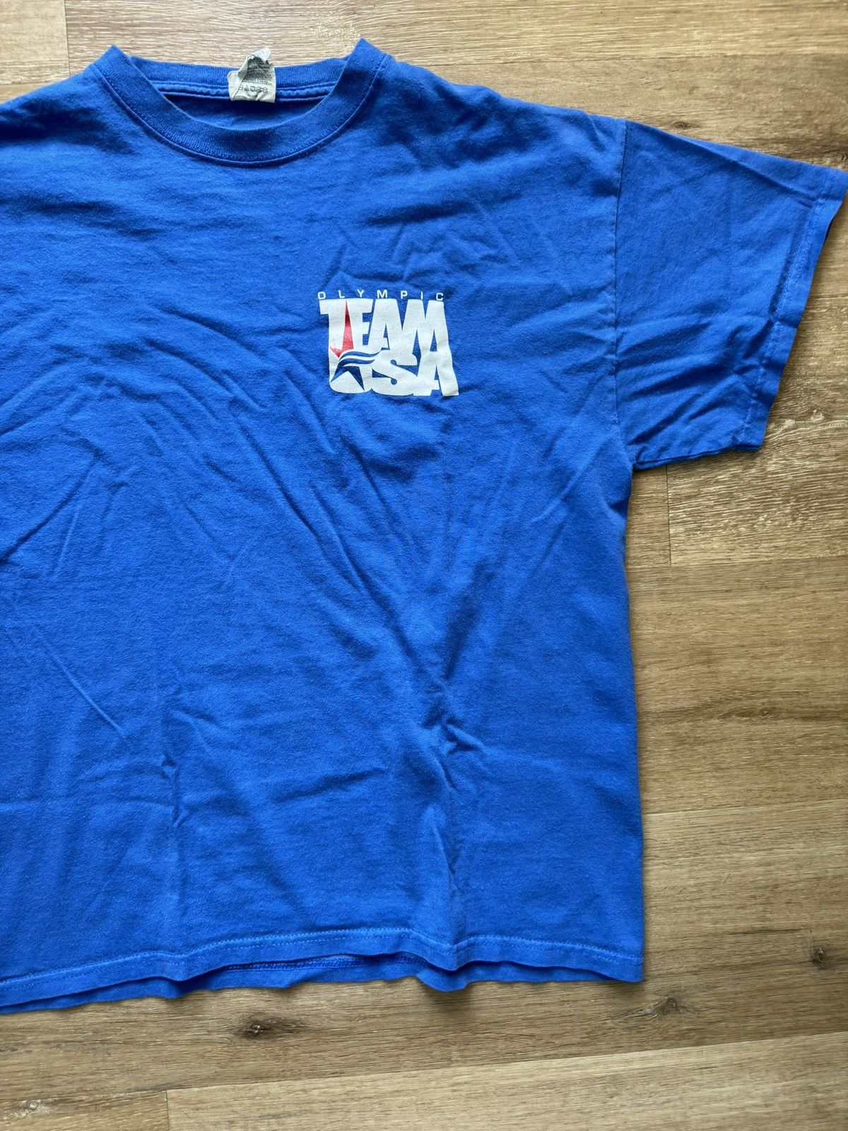 USA Olympics Retro TEAM USA Olympics Official Tee Blue (Large) Size US L / EU 52-54 / 3 - 4 Thumbnail