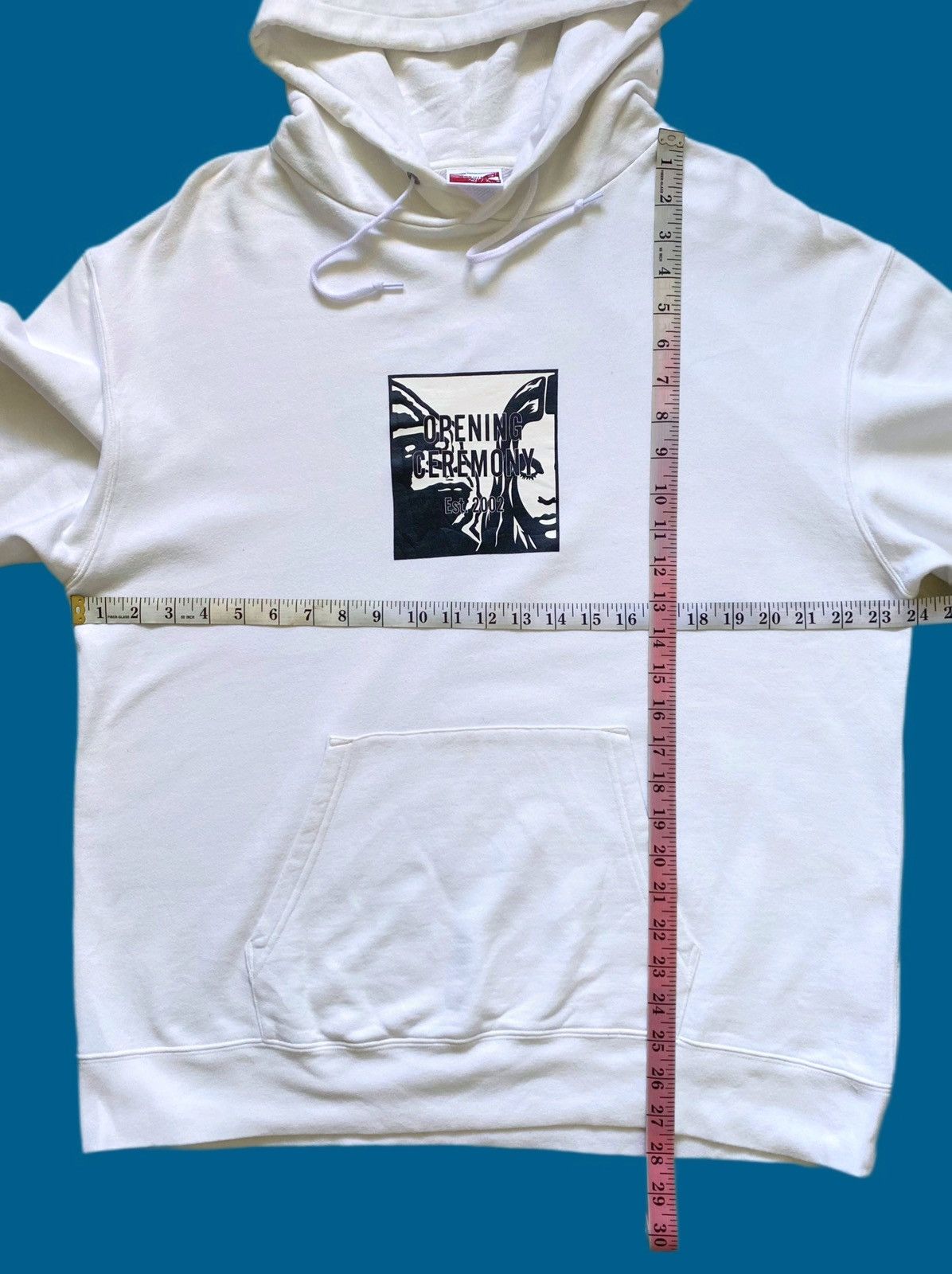 Xlarge OPENING CEREMONY x XLARGE CRISP WHITE HOODIE Size US L / EU 52-54 / 3 - 4 Thumbnail