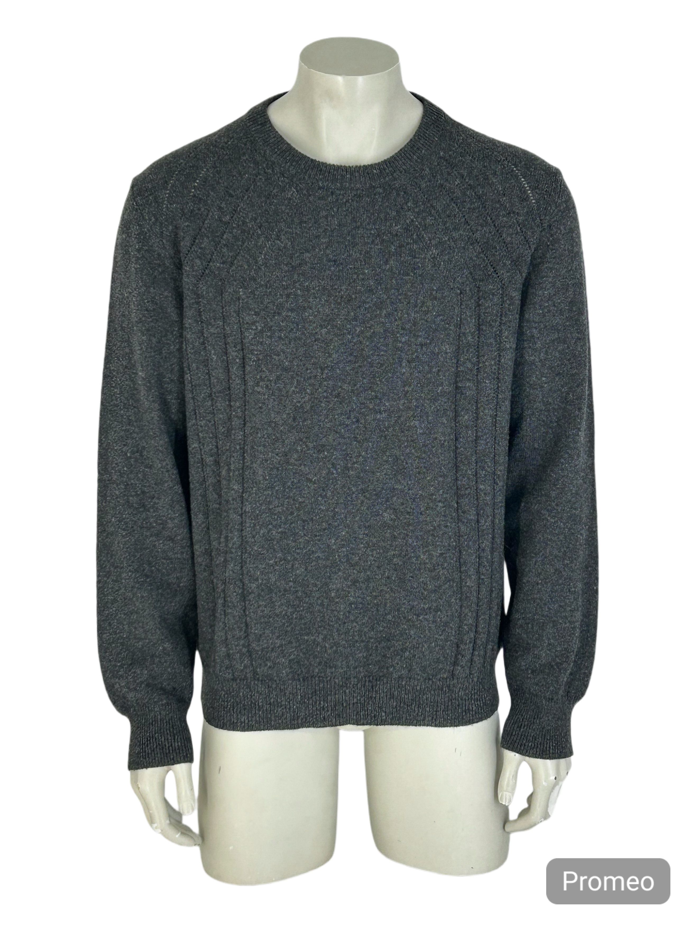 Dior DIOR HOMME MESH DETAIL CREW NECK KNIT Size US XXL / EU 58 / 5 - 1 Thumbnail