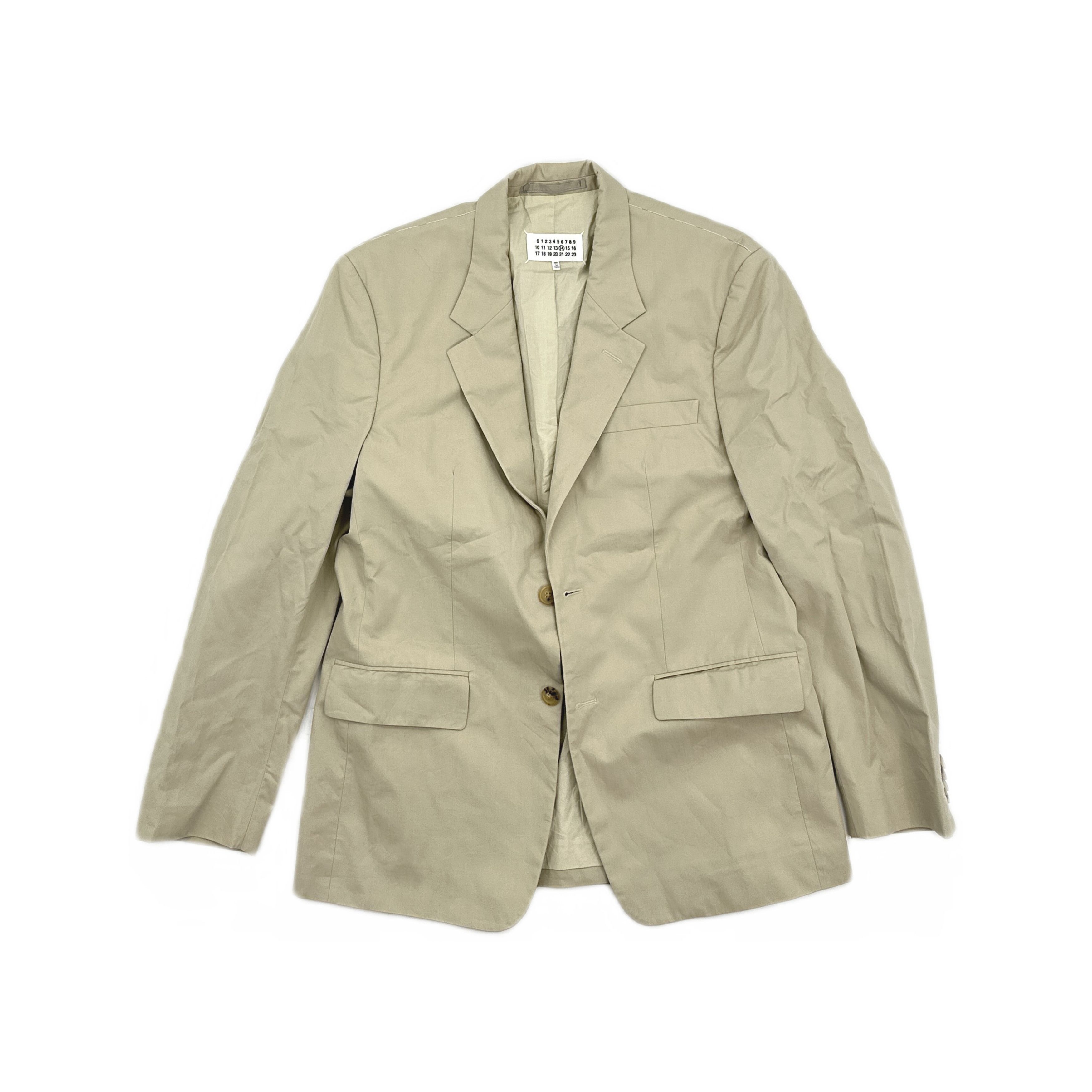 Maison Margiela Maison Margiela Beige Blazer Size 50 Size 40R - 1 Thumbnail