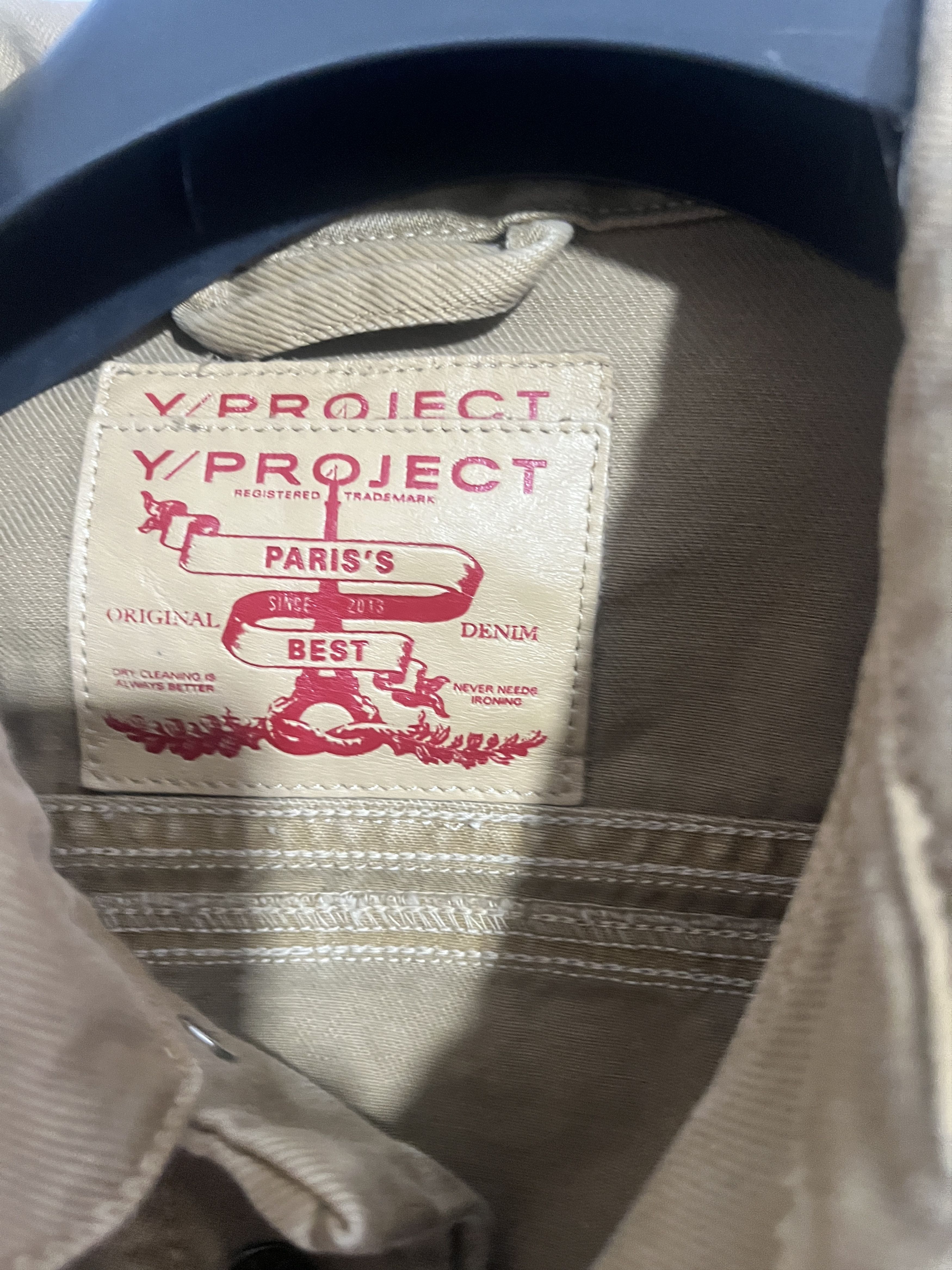 Y/Project SAMPLE - SAMPLE y/project double-seam Size US S / EU 44-46 / 1 - 7 Thumbnail