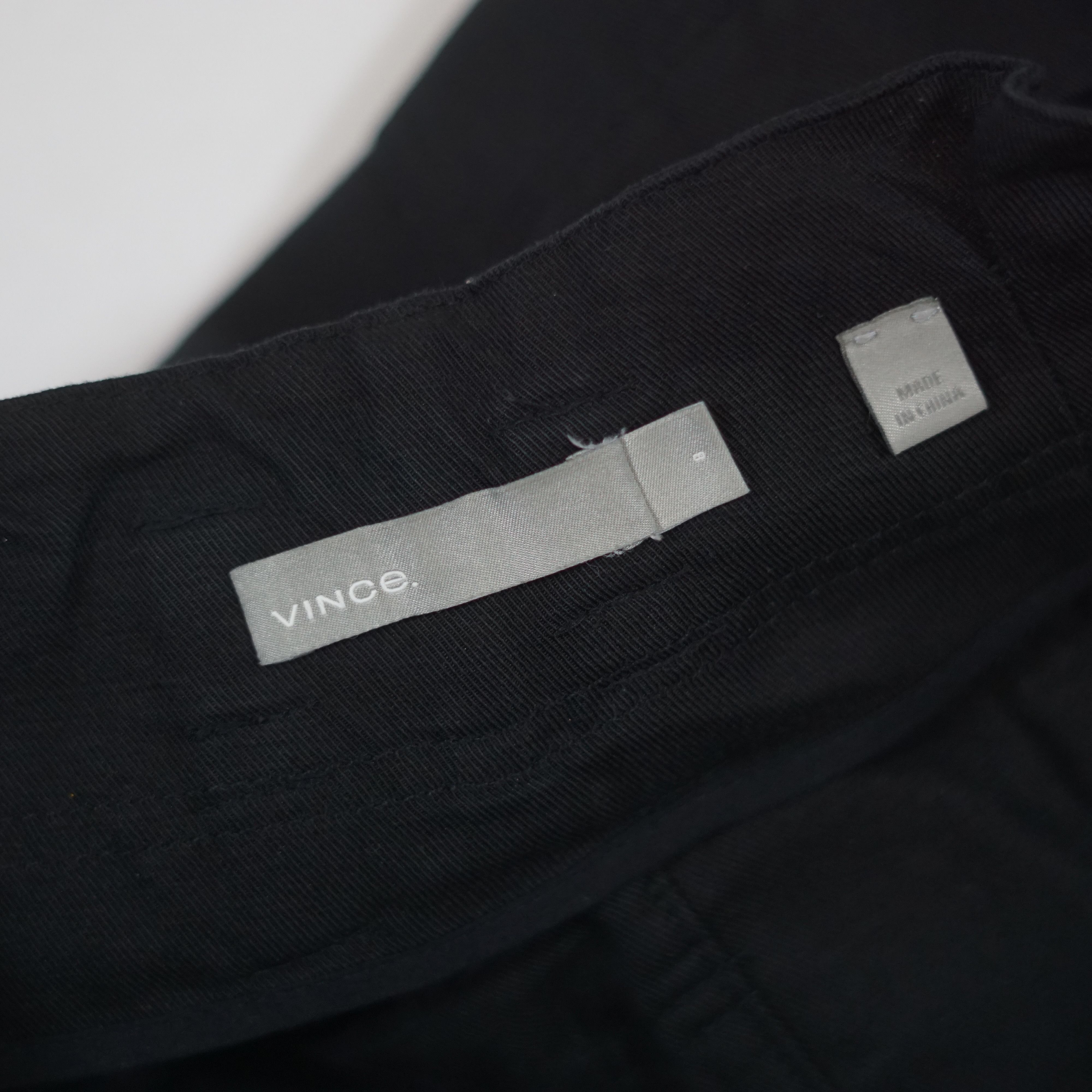 Vince High-rise cropped trouser with wrap rope/cord belt Size 30" / US 8 / IT 44 - 4 Thumbnail