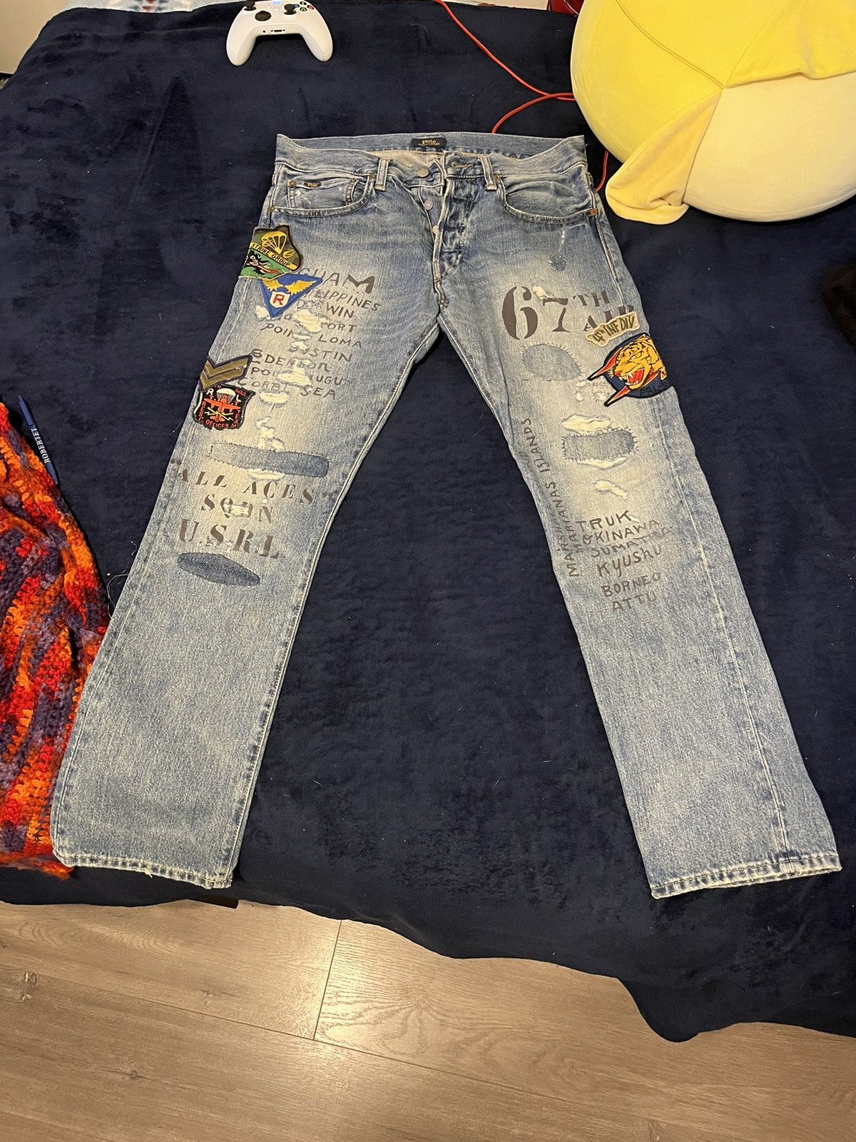 Polo Ralph Lauren Polo Patch Jeans Grailed