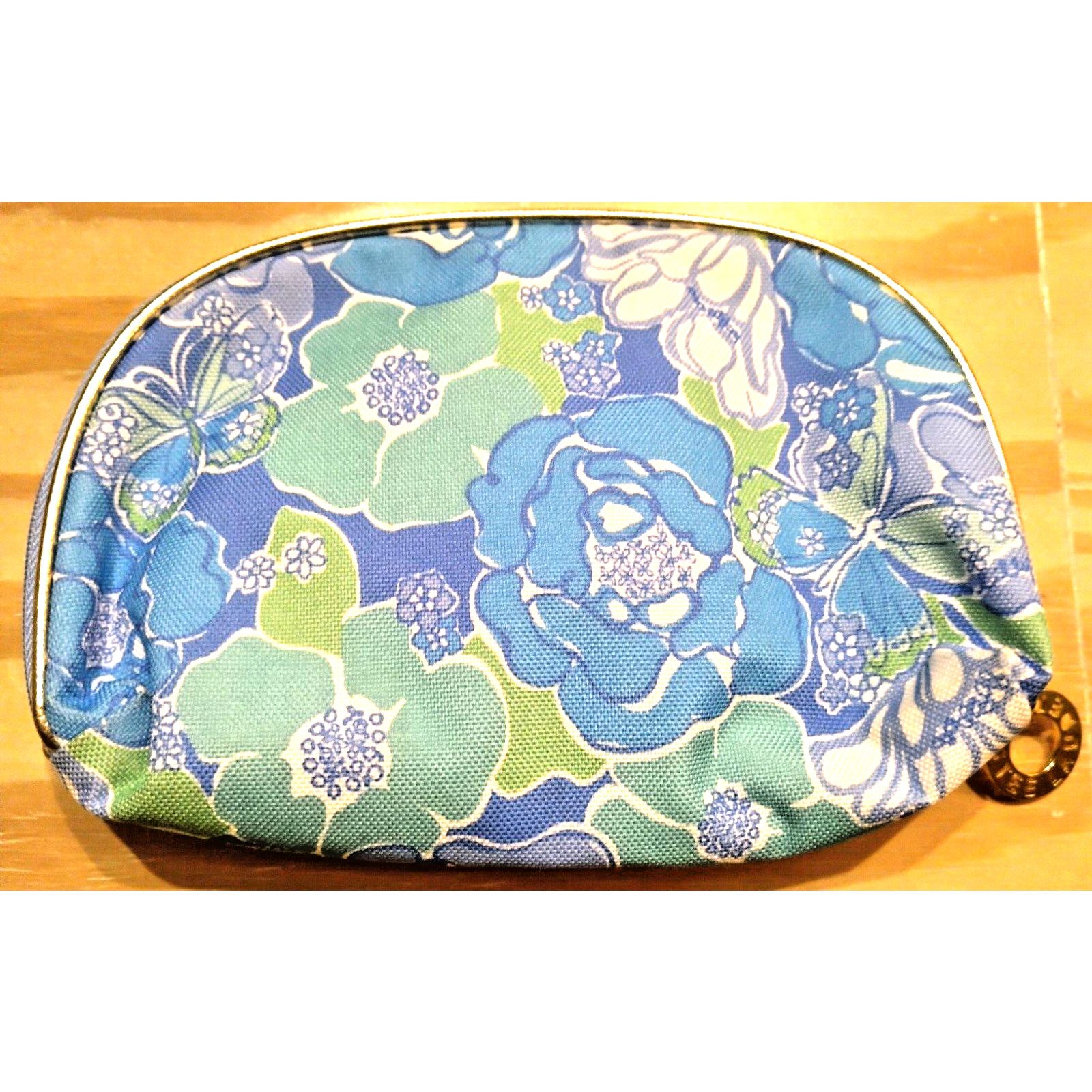 Lilly Pulitzer Lilly Pulitzer Estee Lauder Turquoise Butterfl Cosmetic Case Size ONE SIZE - 2 Thumbnail
